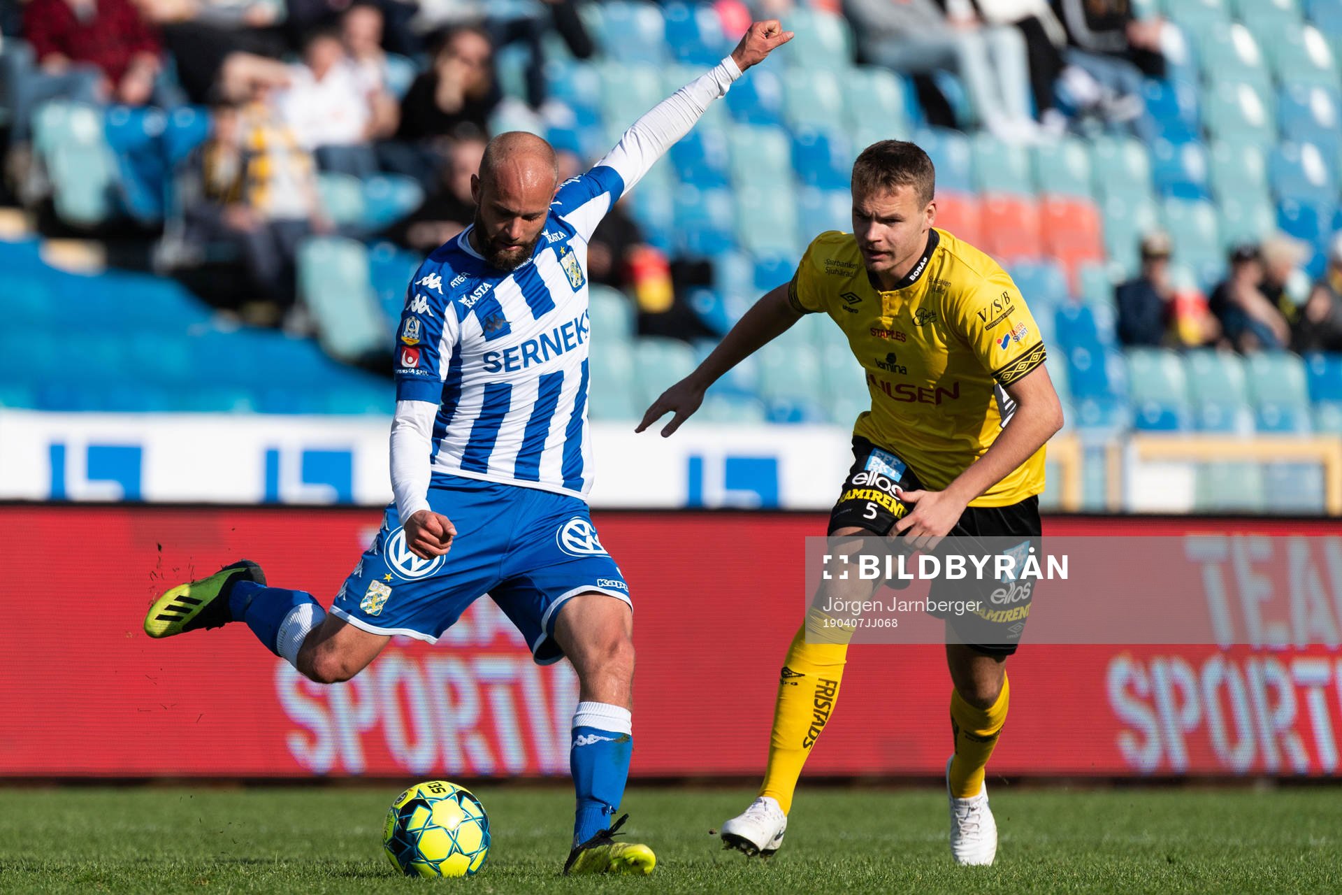 IFK Göteborgs Robin Söder och Elfsborgs Gustav Henriksson