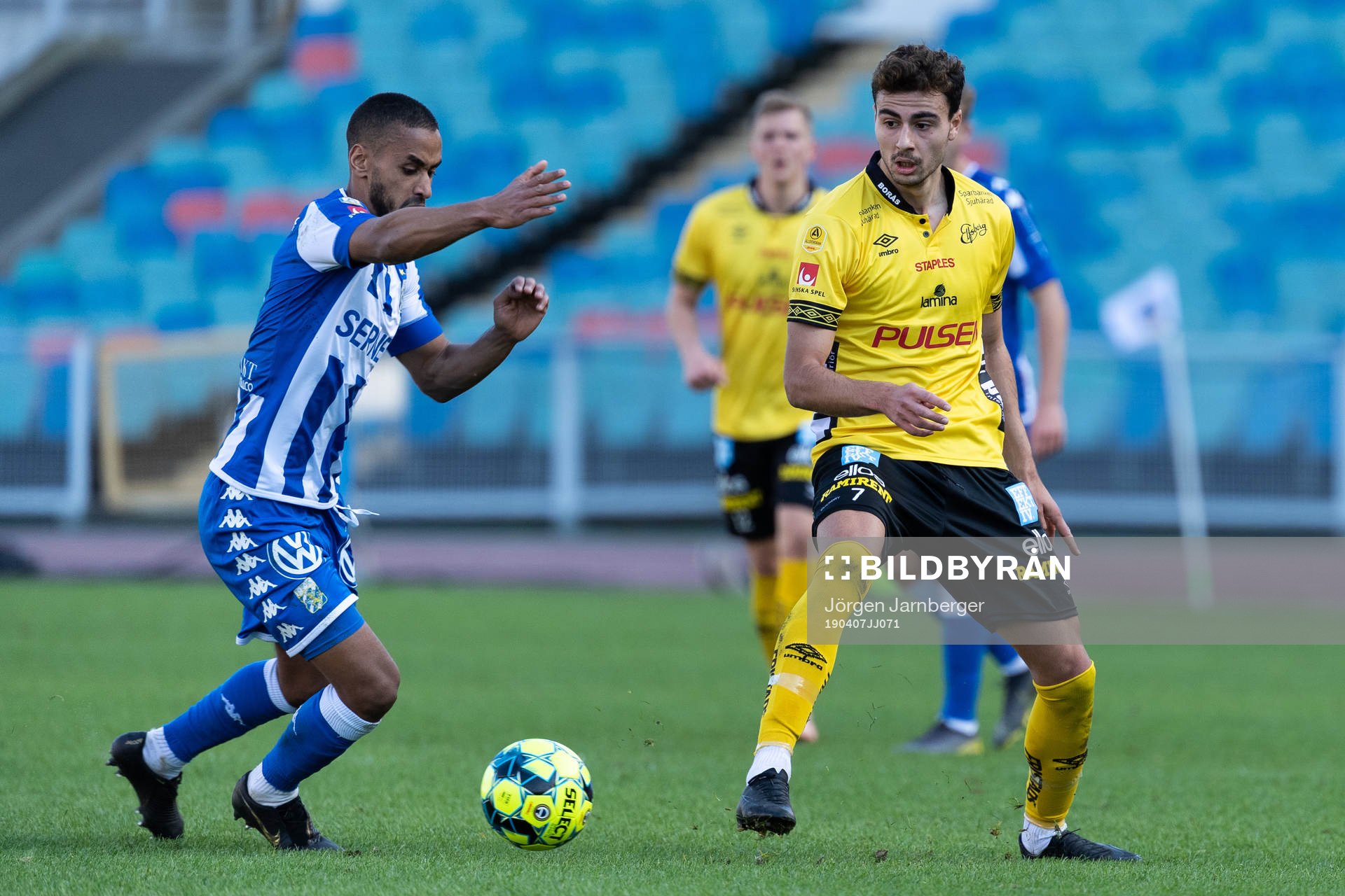 Elfsborgs Deniz Hümmet och IFK Göteborgs Junes Barny