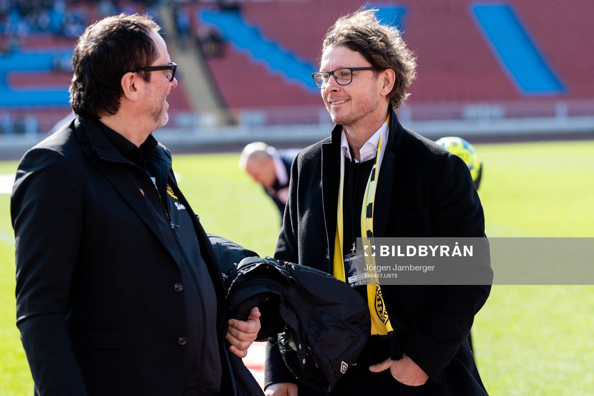 Elfsborgs klubbchef Stefan Andreasson och ordförande Sune