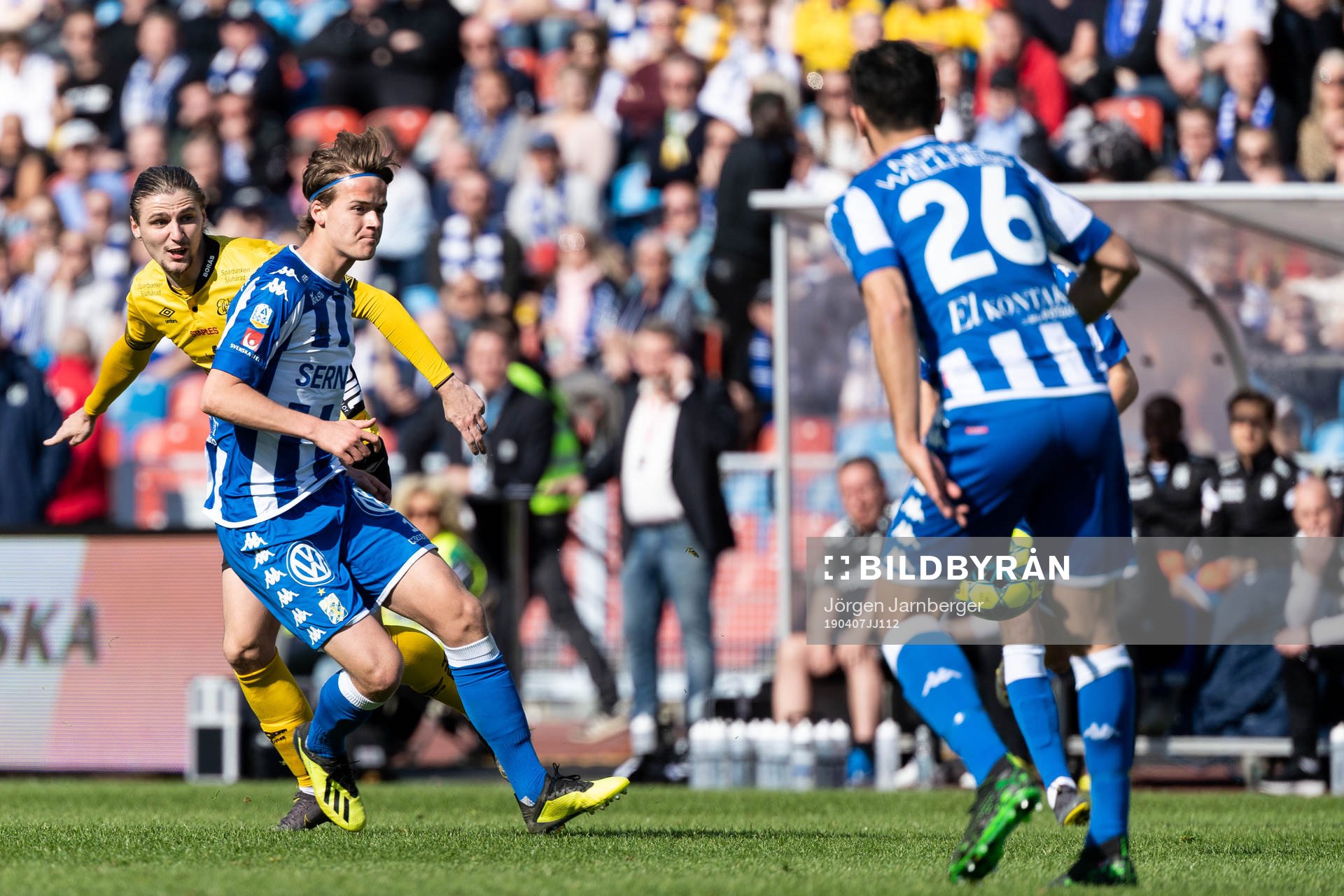 Elfsborgs Pawel Cibicki och IFK Göteborgs August Erlingmark