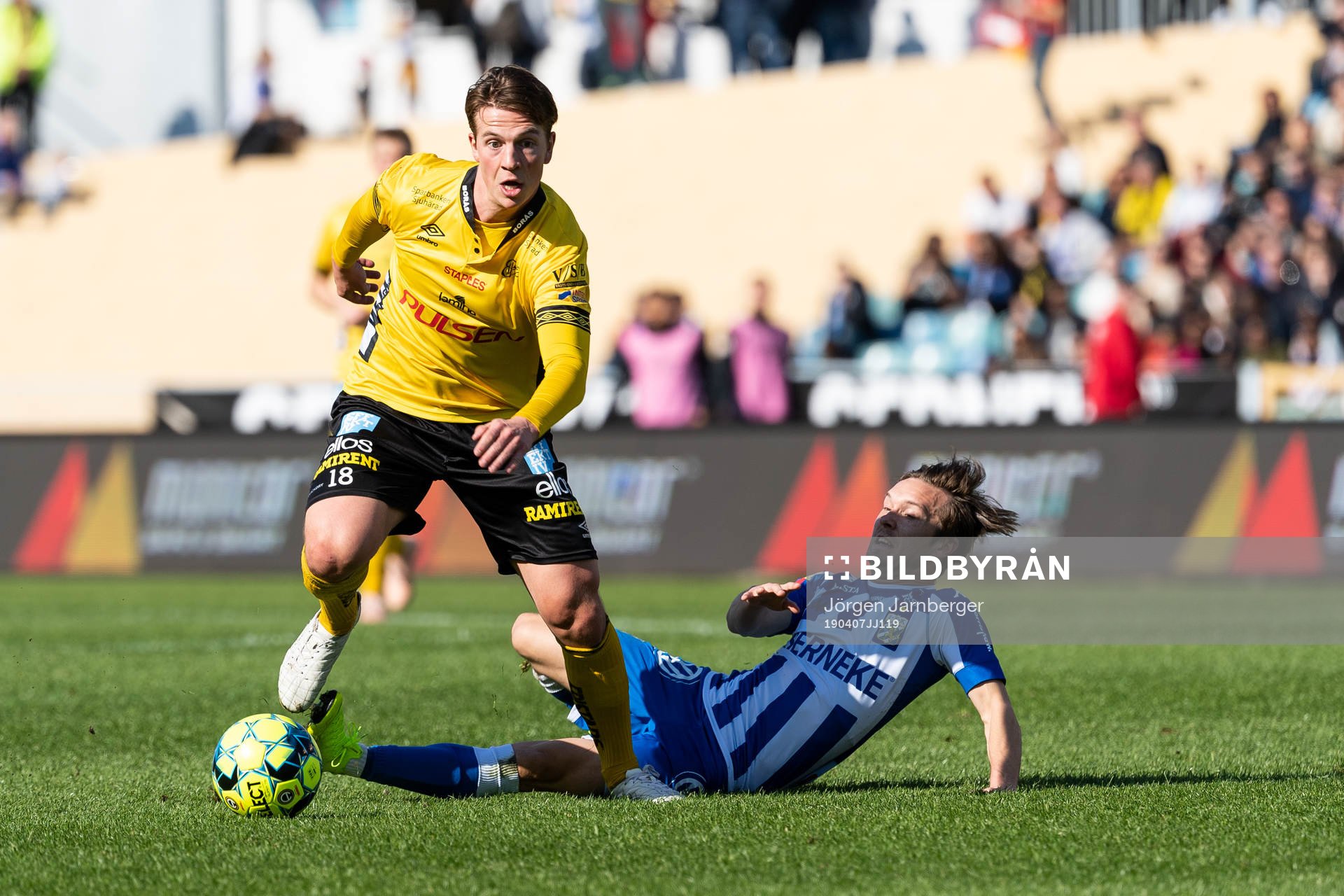 Elfsborgs Simon Olsson och IFK Göteborgs Patrik Karlsson
