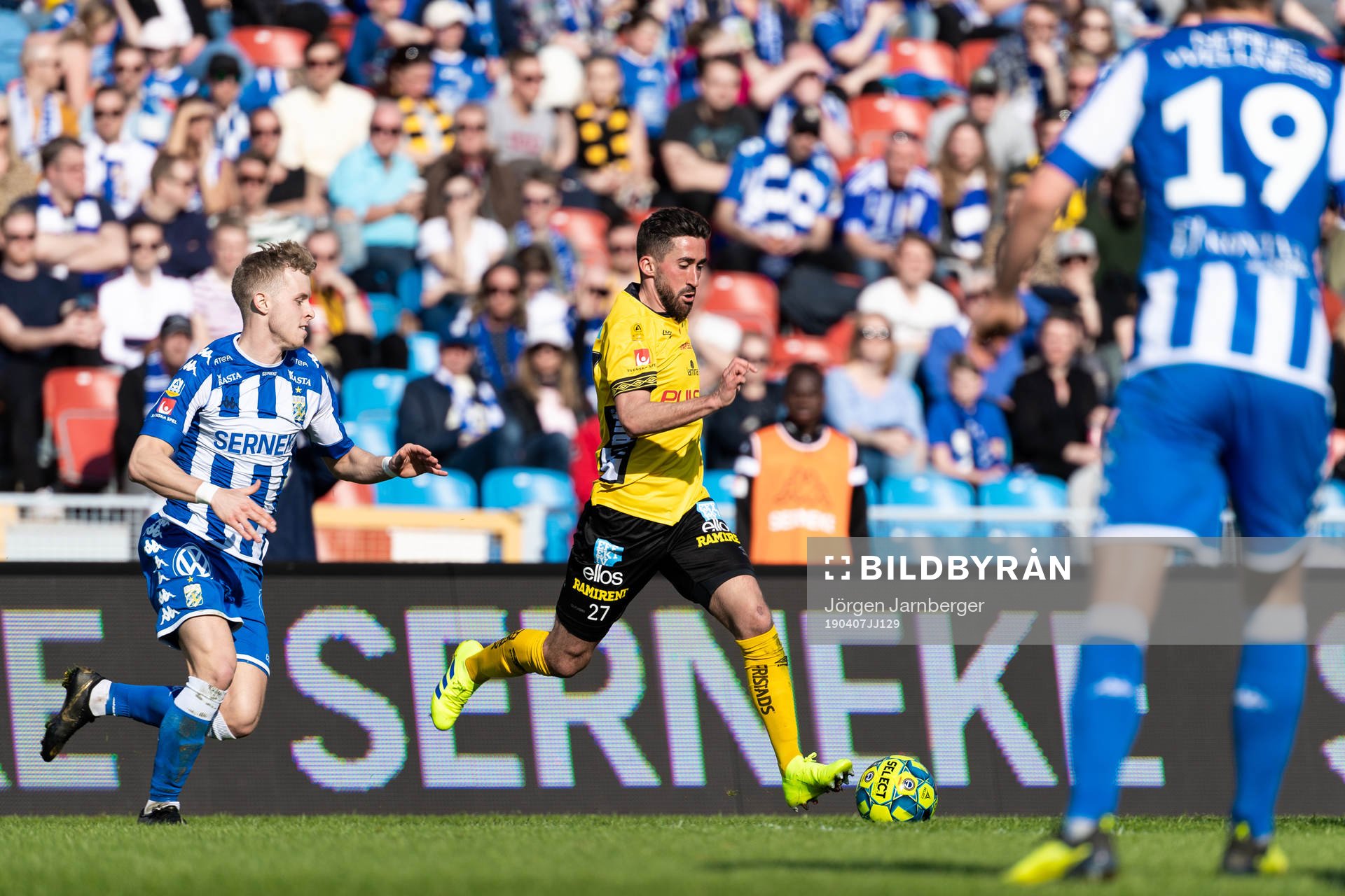 Elfsborgs Frederik Holst och IFK Göteborgs Victor