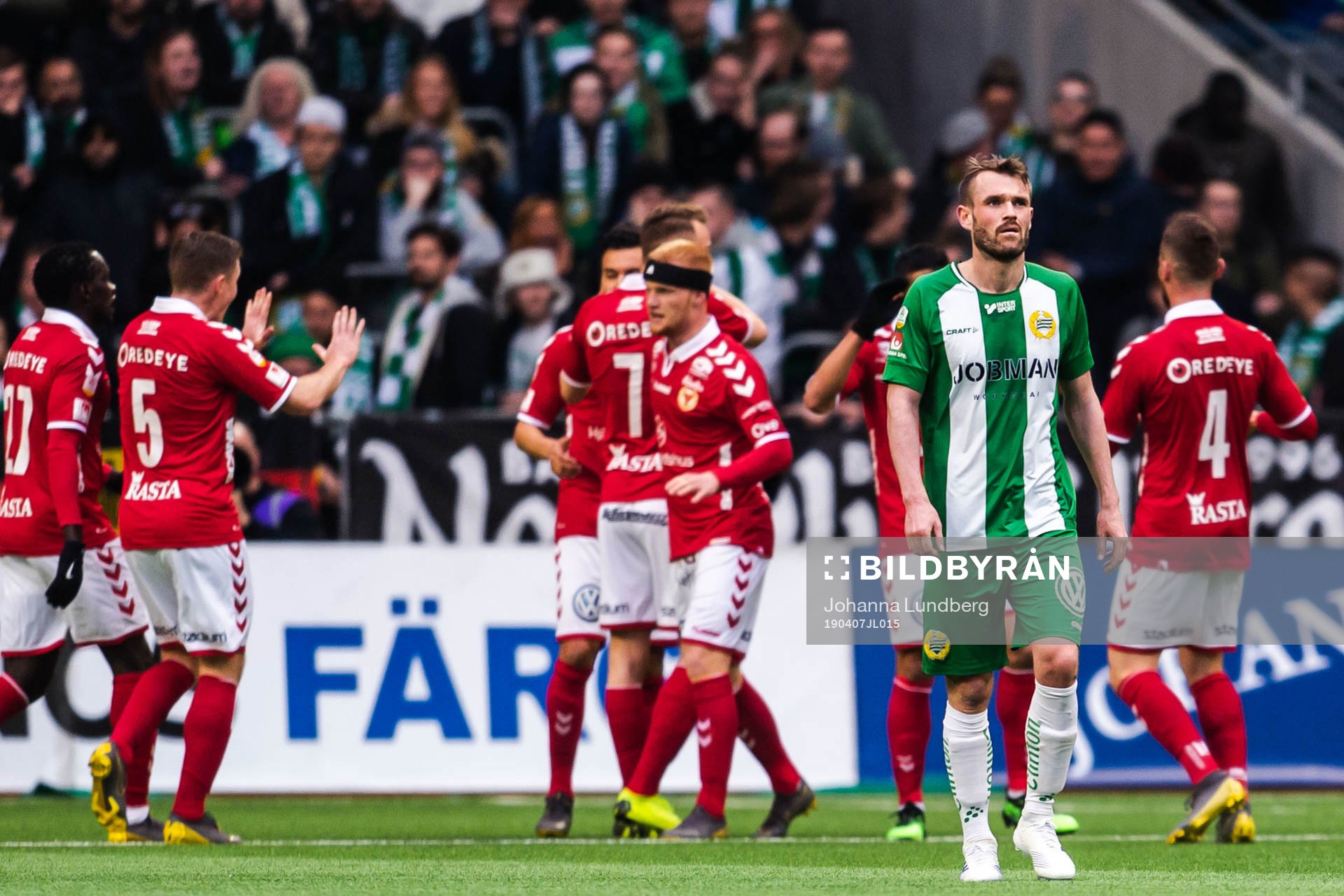 Hammarbys Mads Fenger Nielsen deppar