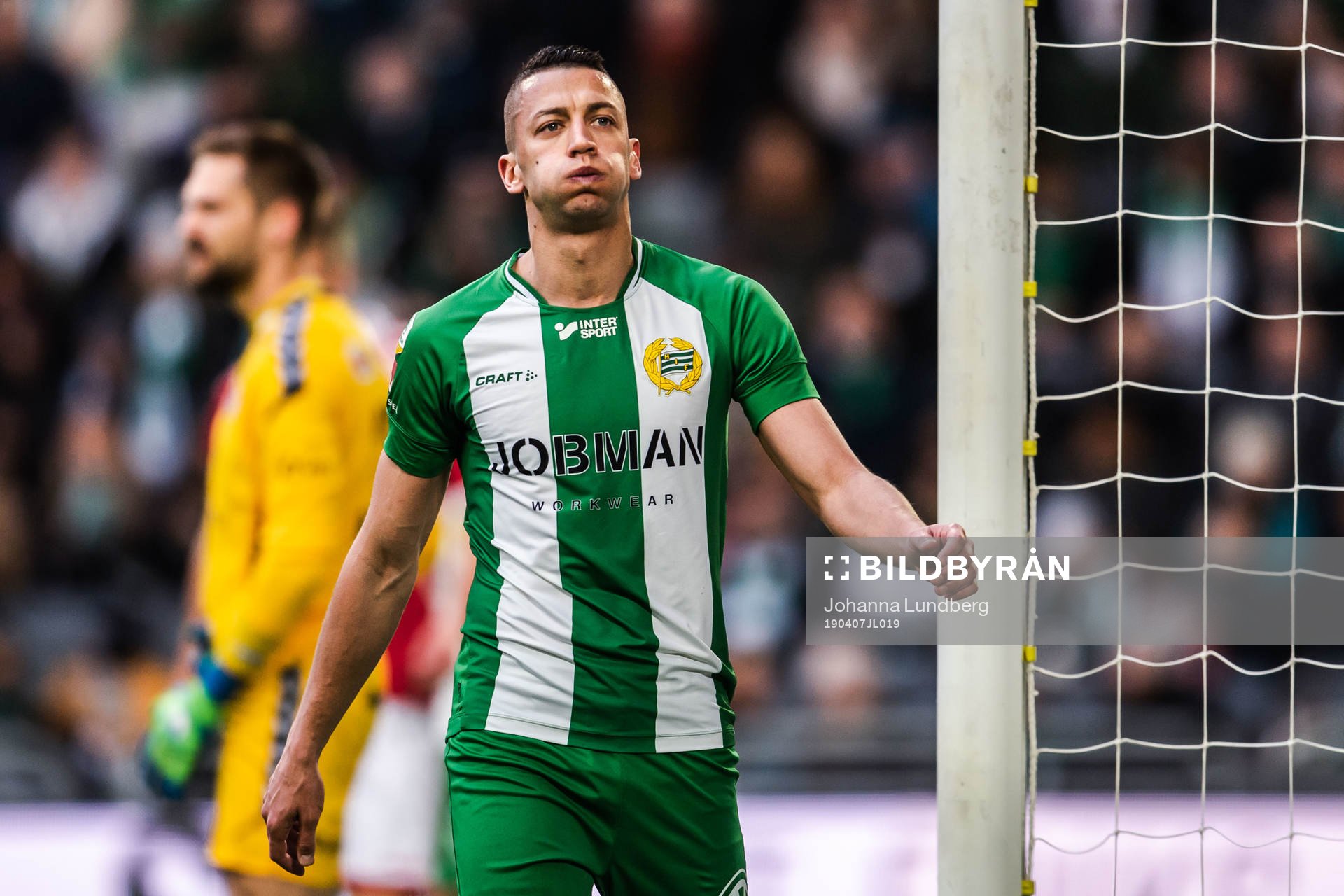 Hammarbys Nikola Djurdjic deppar