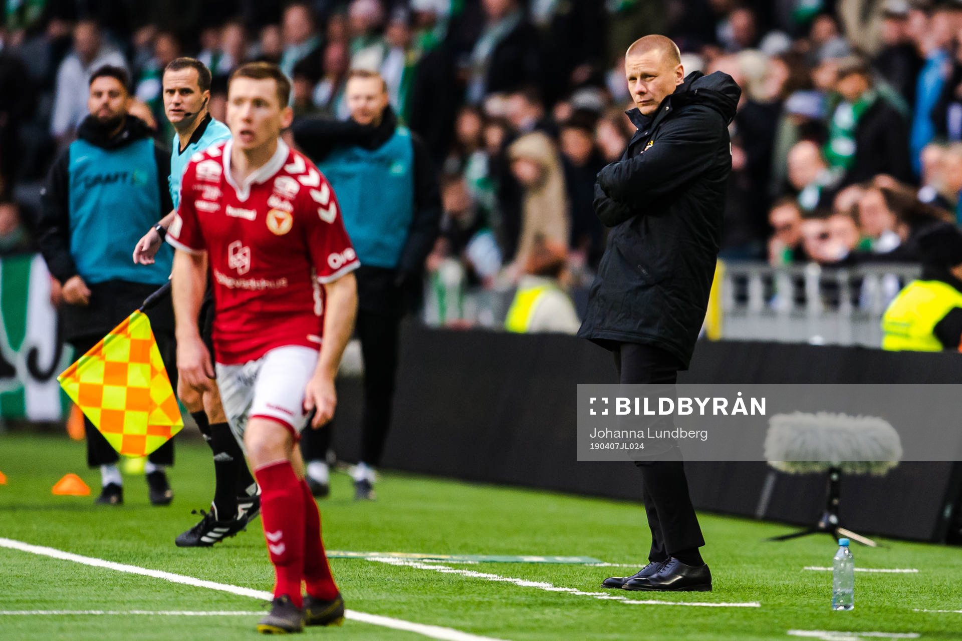 Hammarbys tränare Stefan Billborn