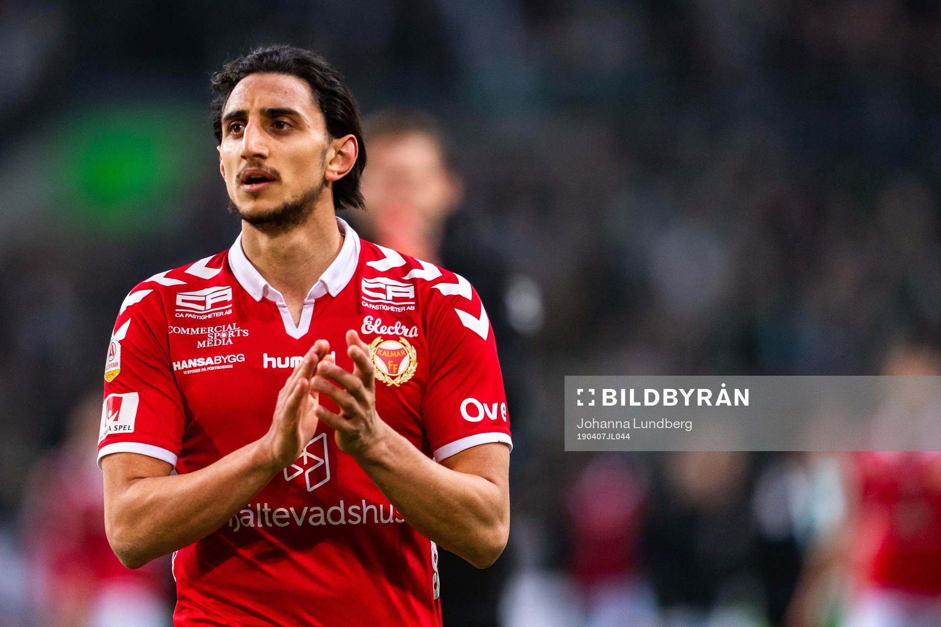 Kalmars Mahmoud Eid tackar publiken