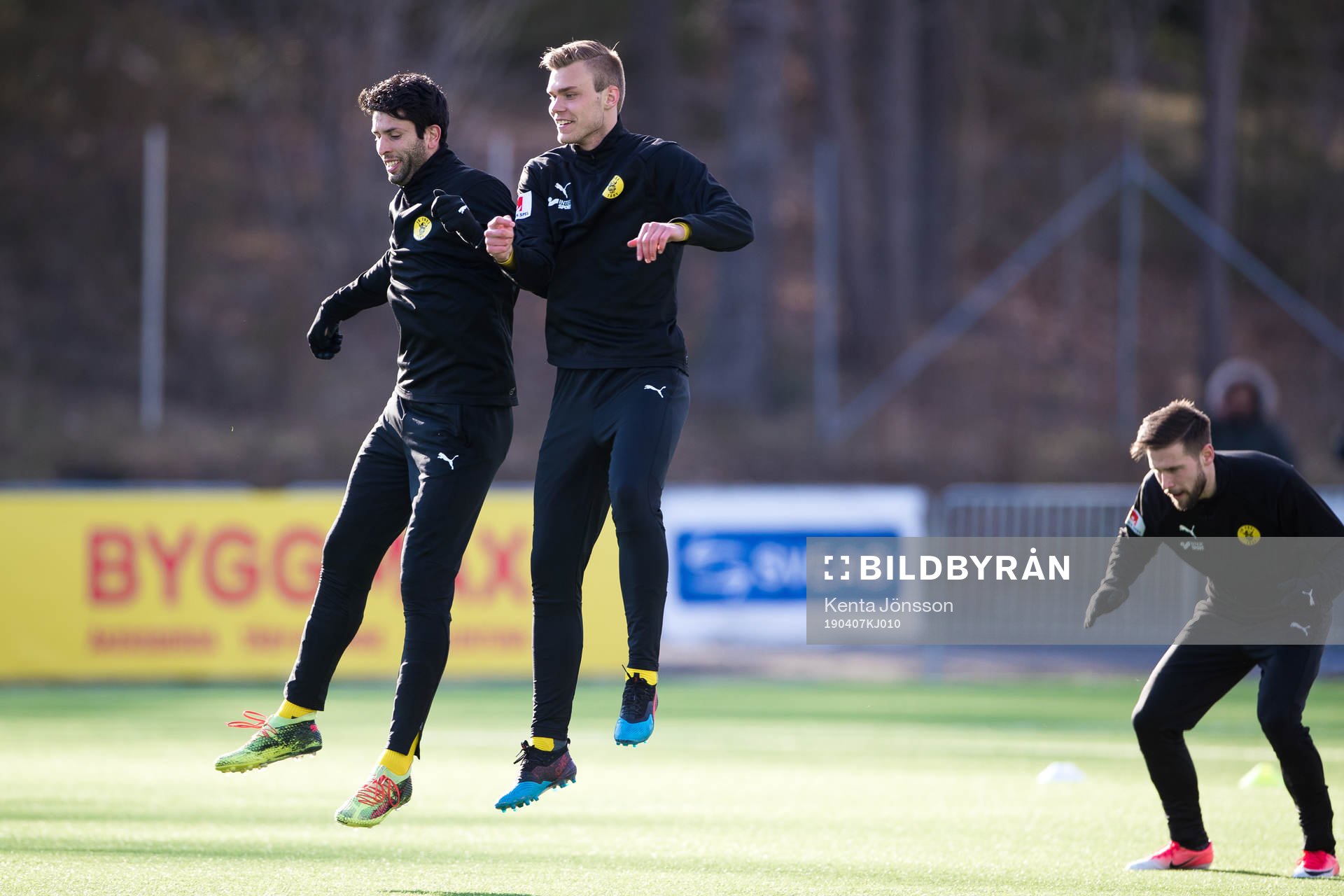 Frejs Luca Gerbino Polo och Marcus Degerlund på