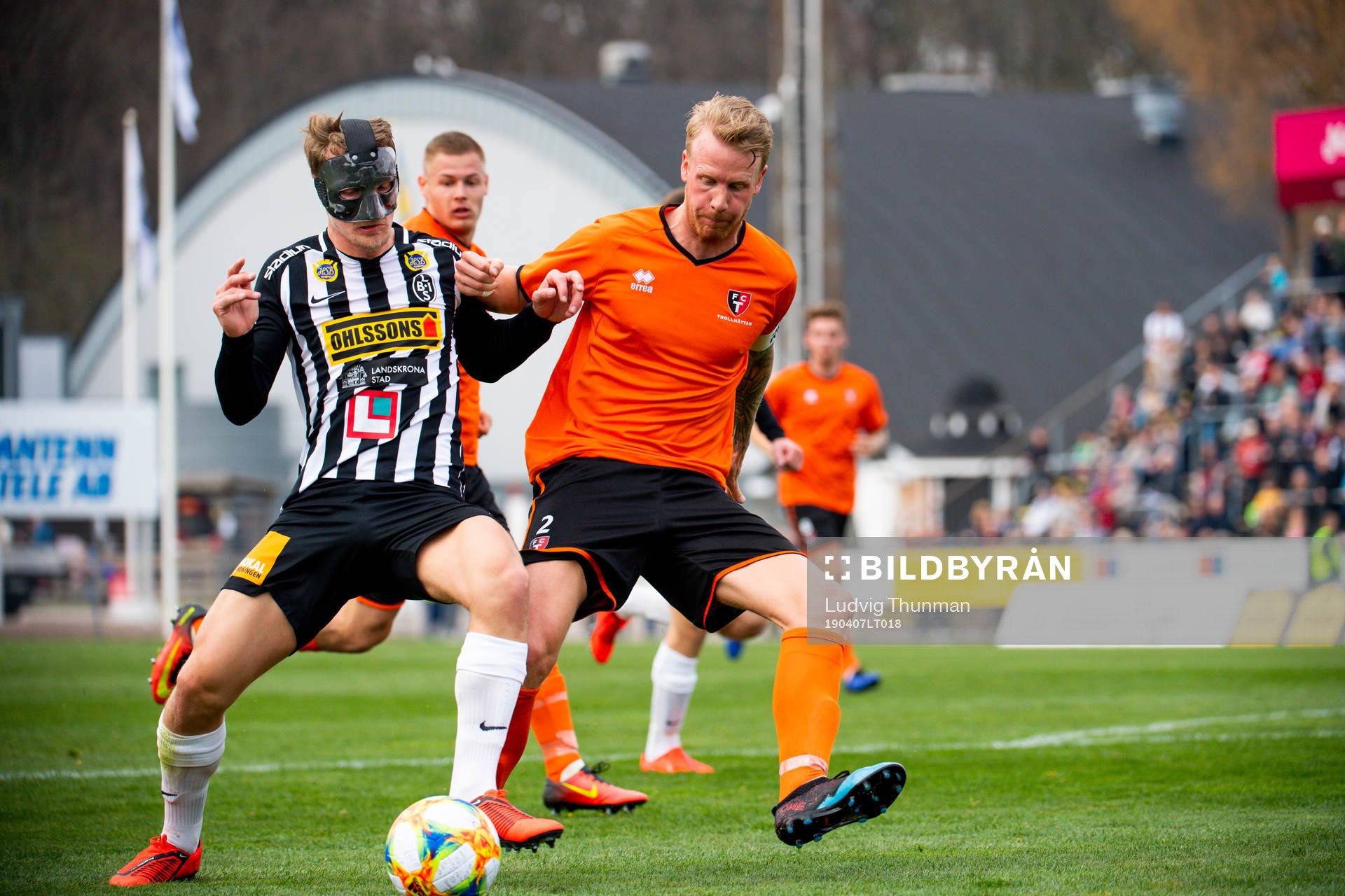 Landskronas Robin Hofsö och Trollhättans Fredrik