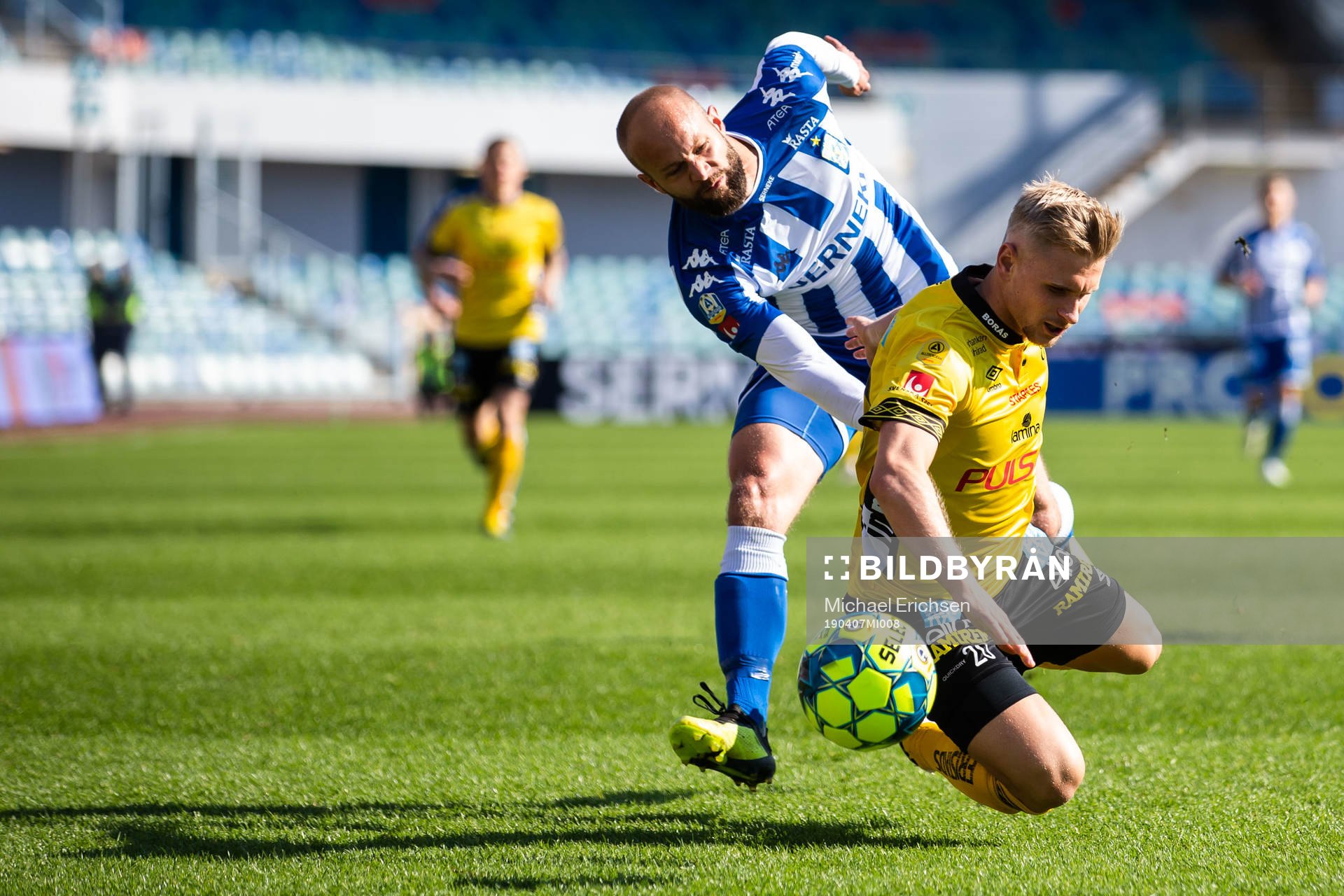 IFK Göteborgs Robin Söder och Elfsborgs Simon Strand