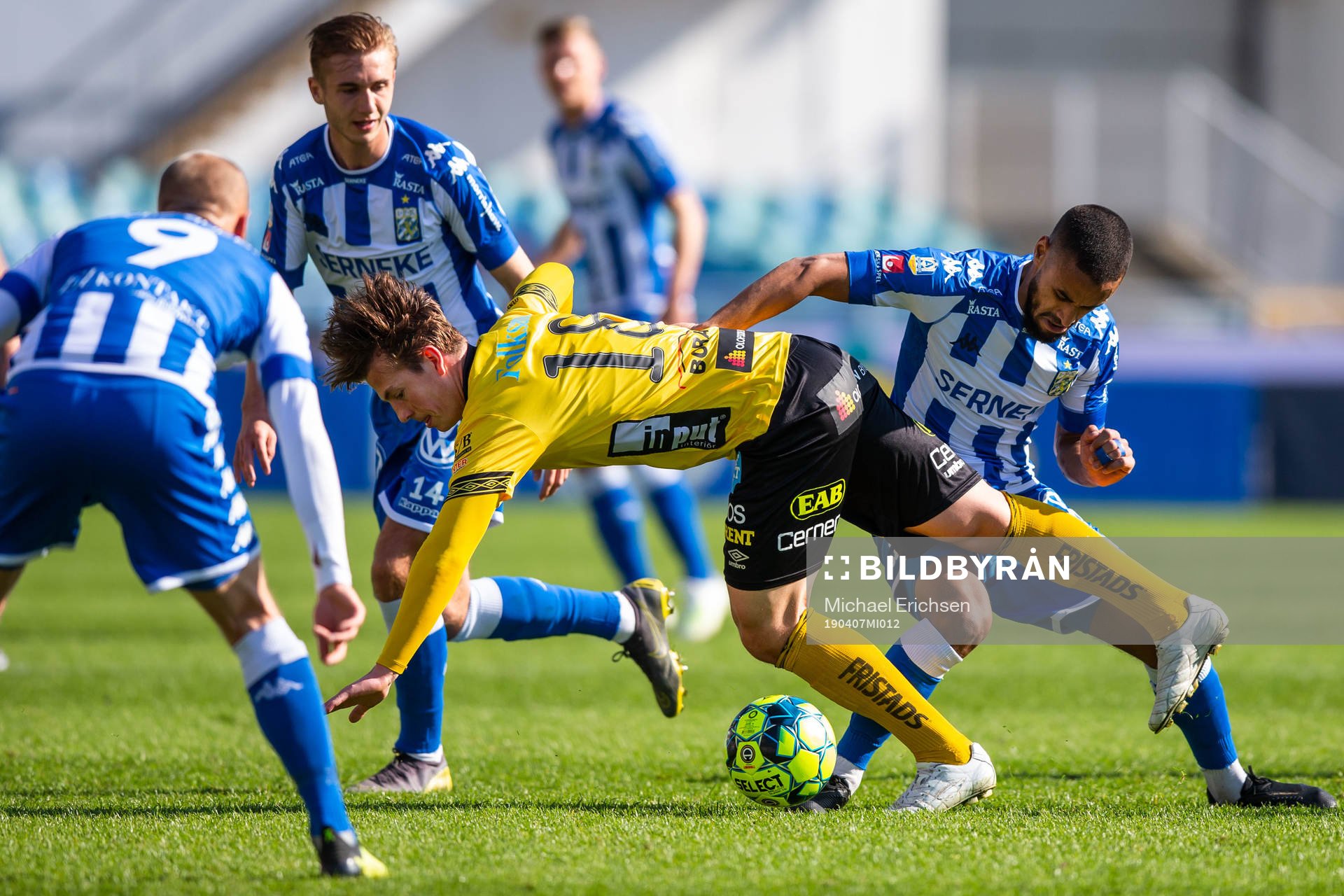IFK Göteborgs Junes Barny och Elfsborgs Samuel Holmén