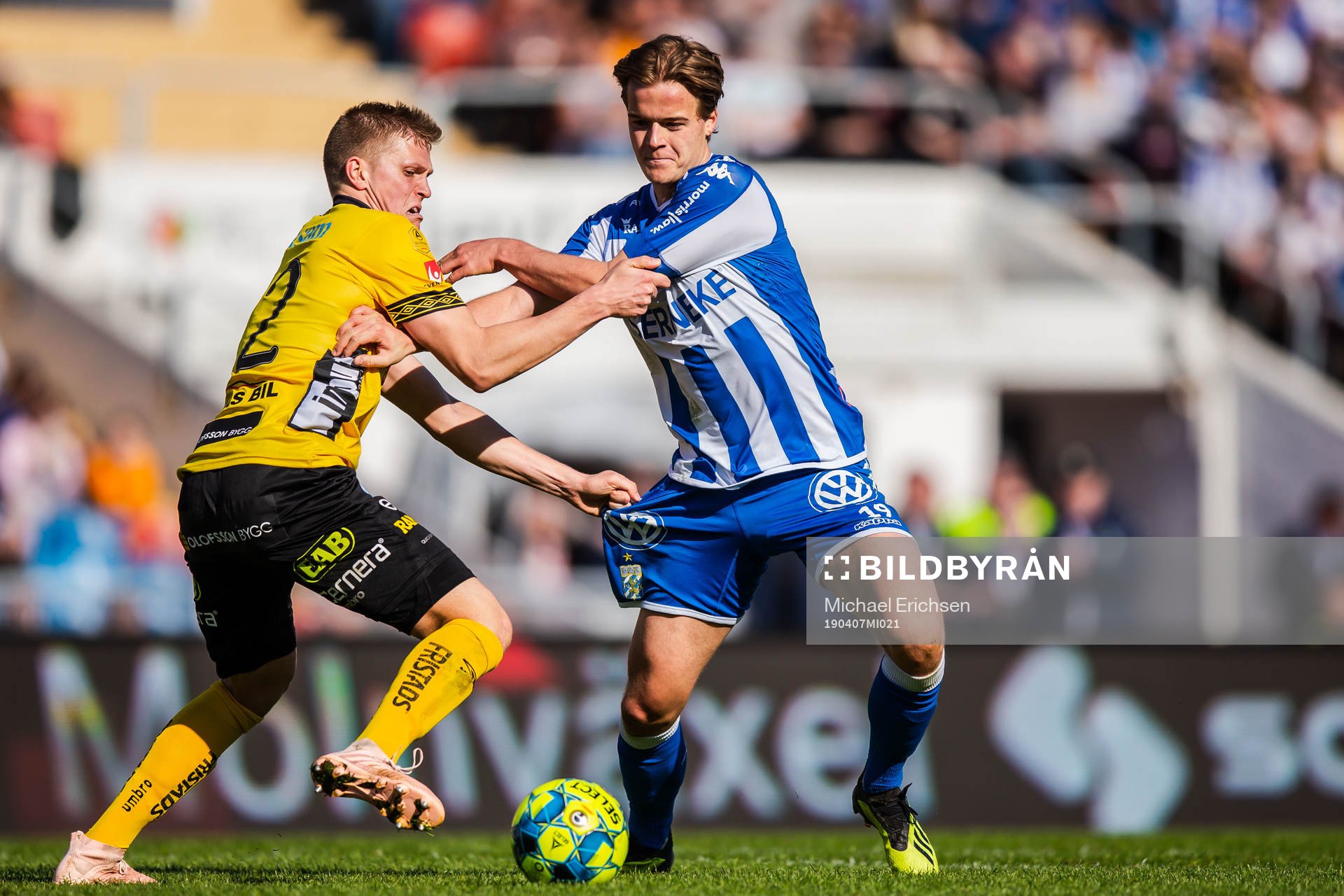 Elfsborgs Joakim Nilsson och IFK Göteborgs August