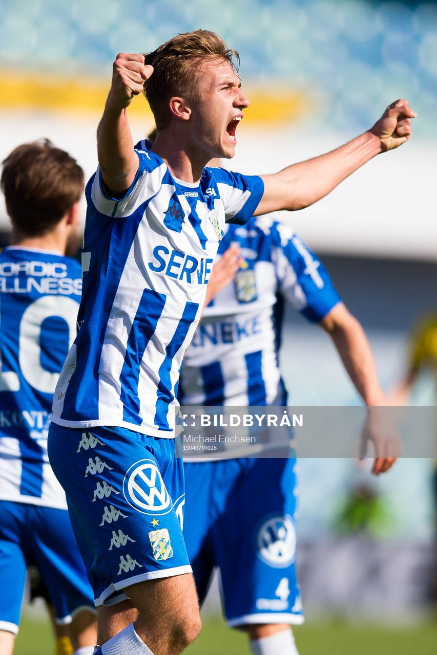 IFK Göteborgs Benjamin Nygren jublar