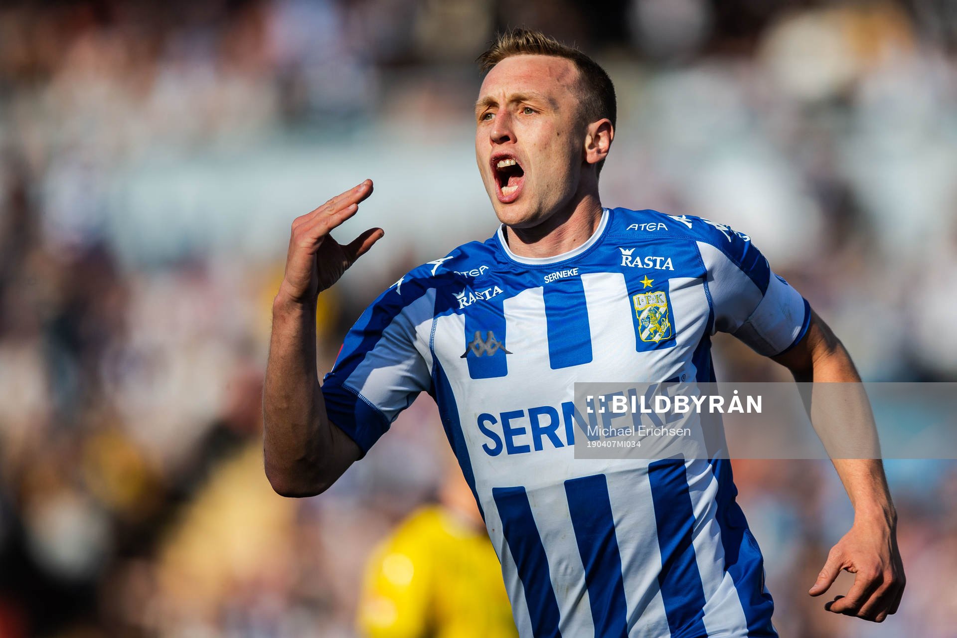 IFK Göteborgs Sebastian Ohlsson jublar