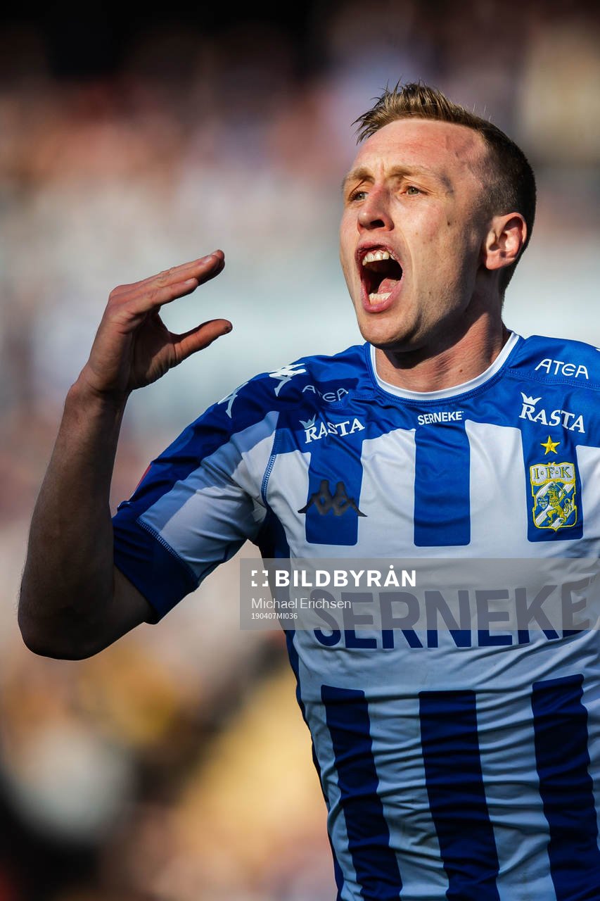 IFK Göteborgs Sebastian Ohlsson jublar