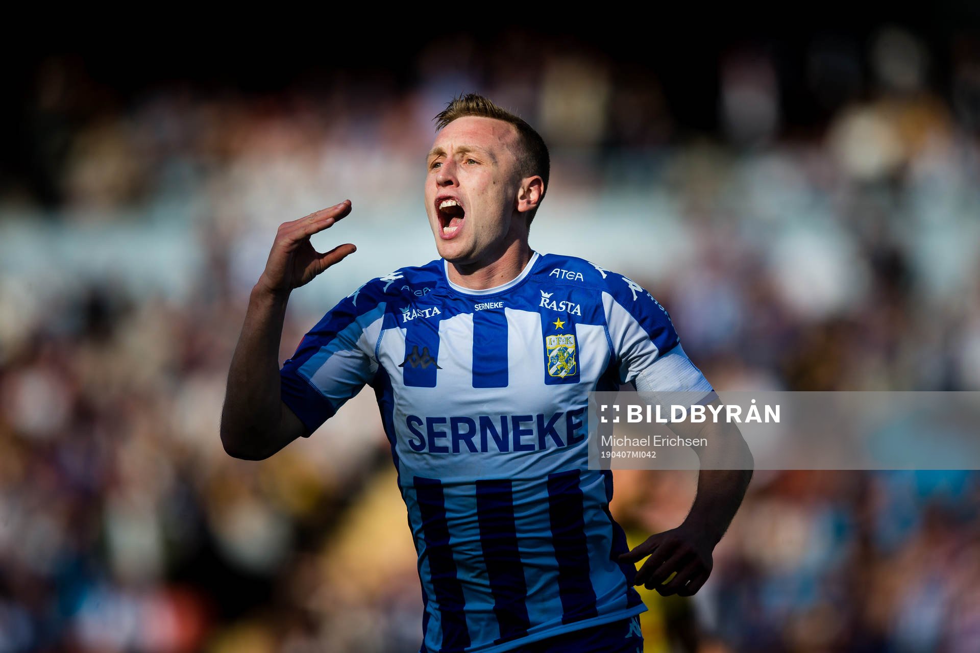 IFK Göteborgs Sebastian Ohlsson jublar