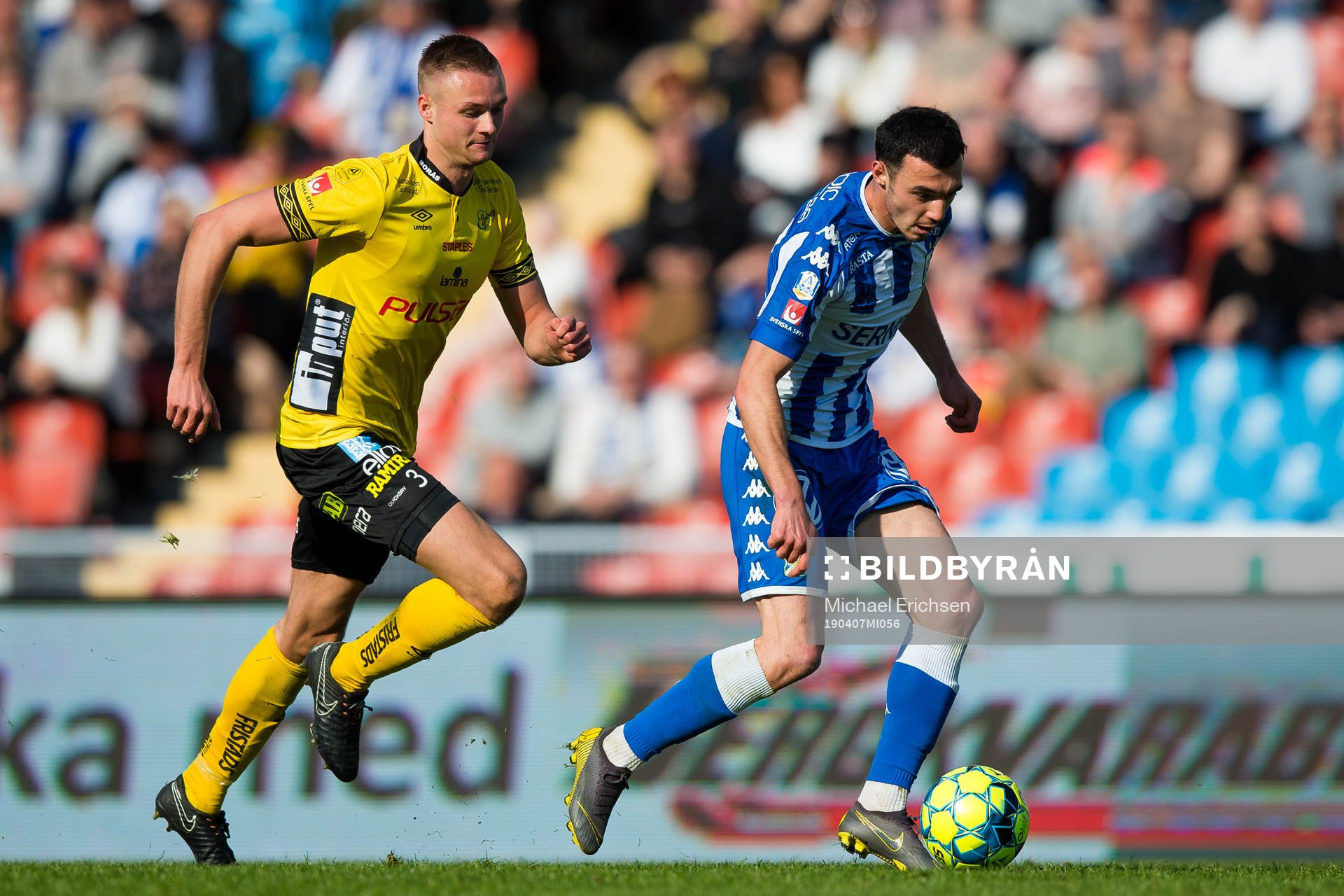 Elfsborgs Stian Rode Gregersen och IFK Göteborgs Giorgi