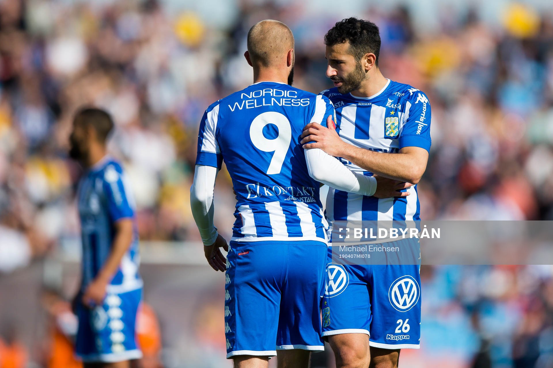 IFK Göteborgs Robin Söder och André Calisir
