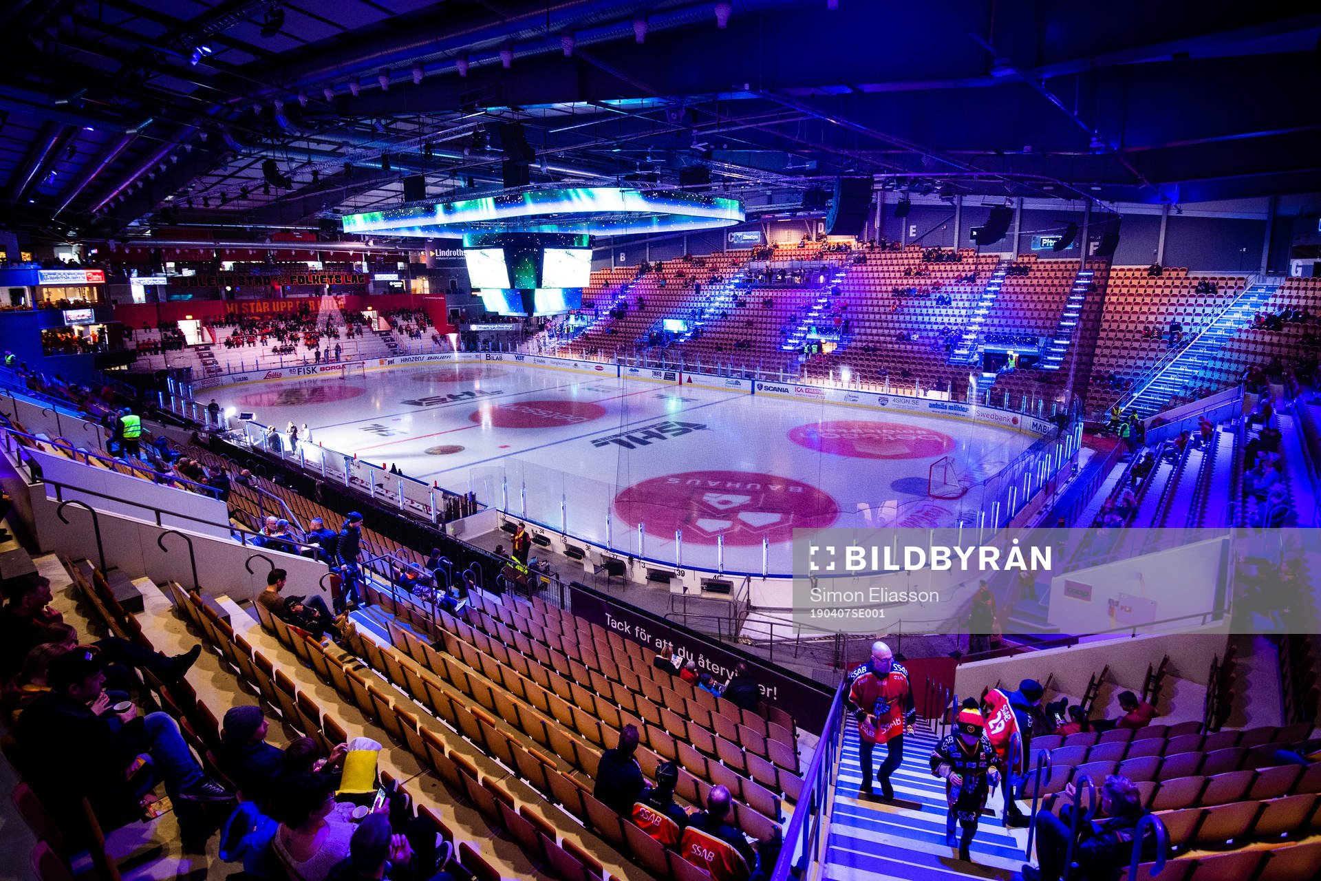 COOP Norrbotten Arena generell interiör