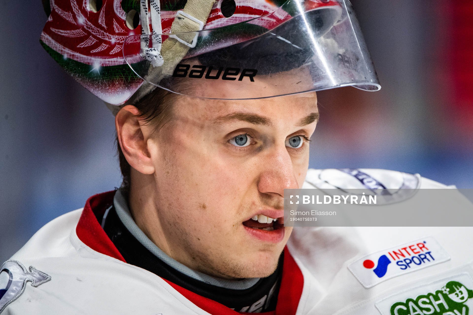 Frölundas målvakt Johan Mattsson