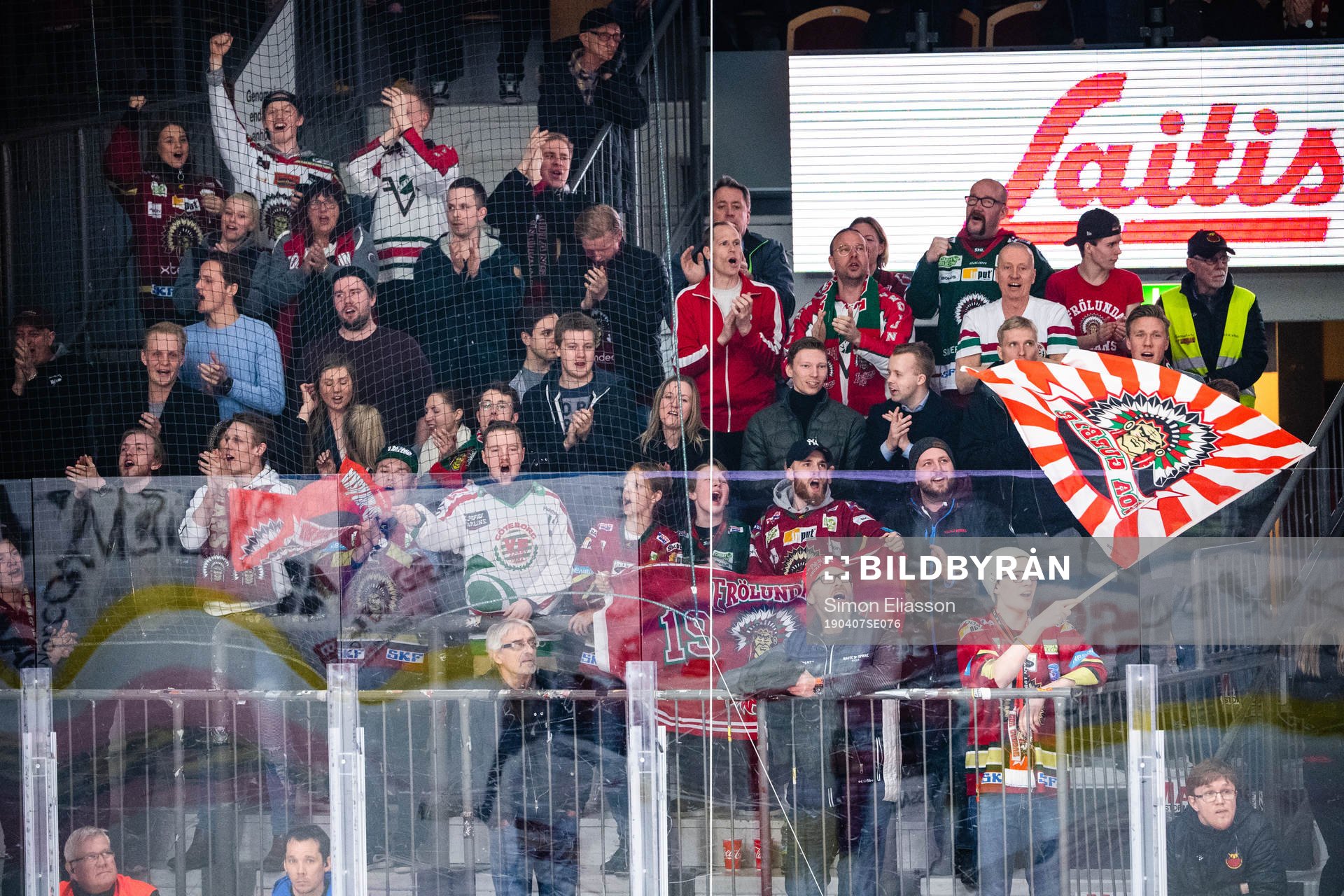 Frölundas supportrar