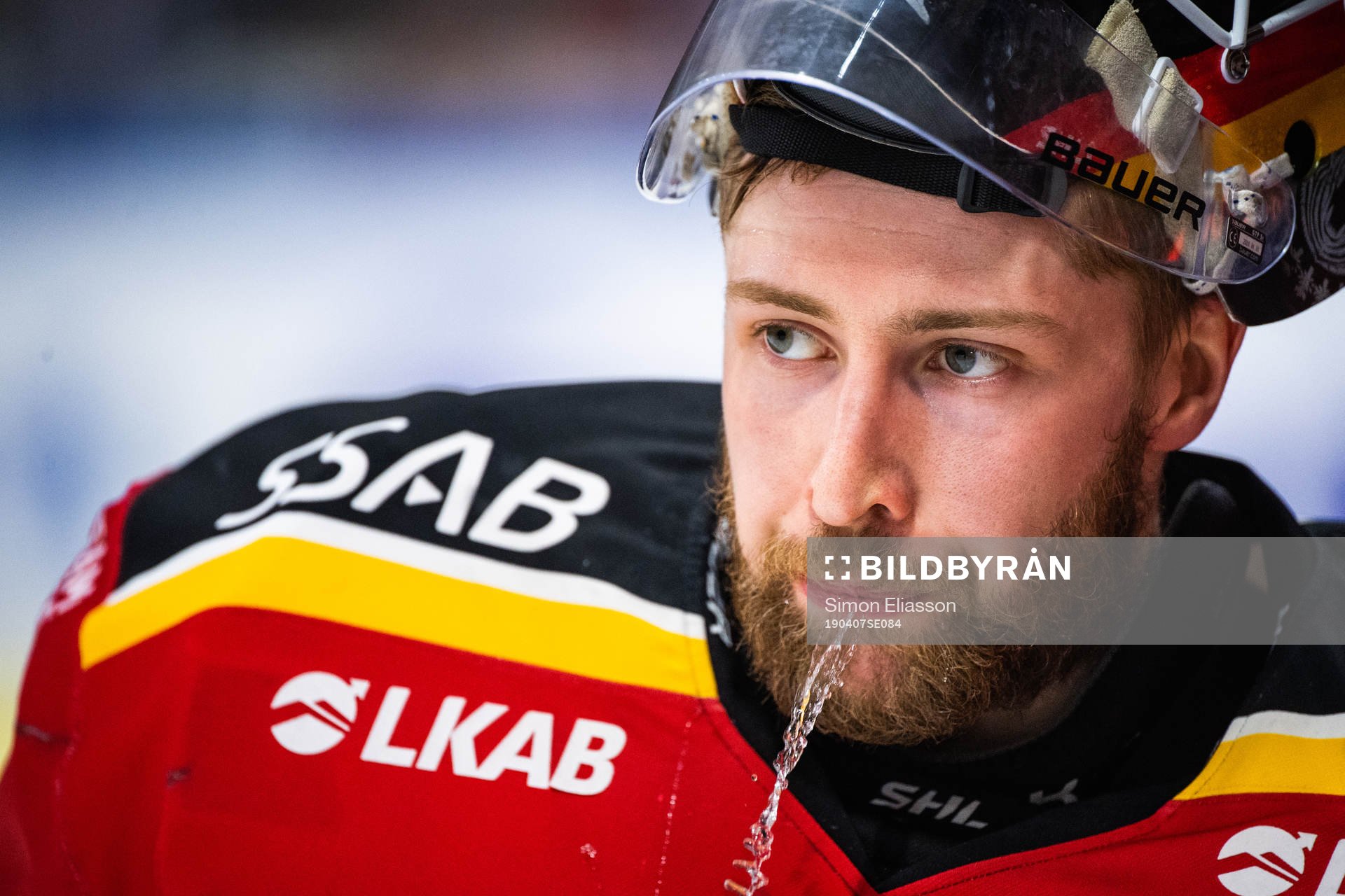 Luleås målvakt Joel Lassinantti