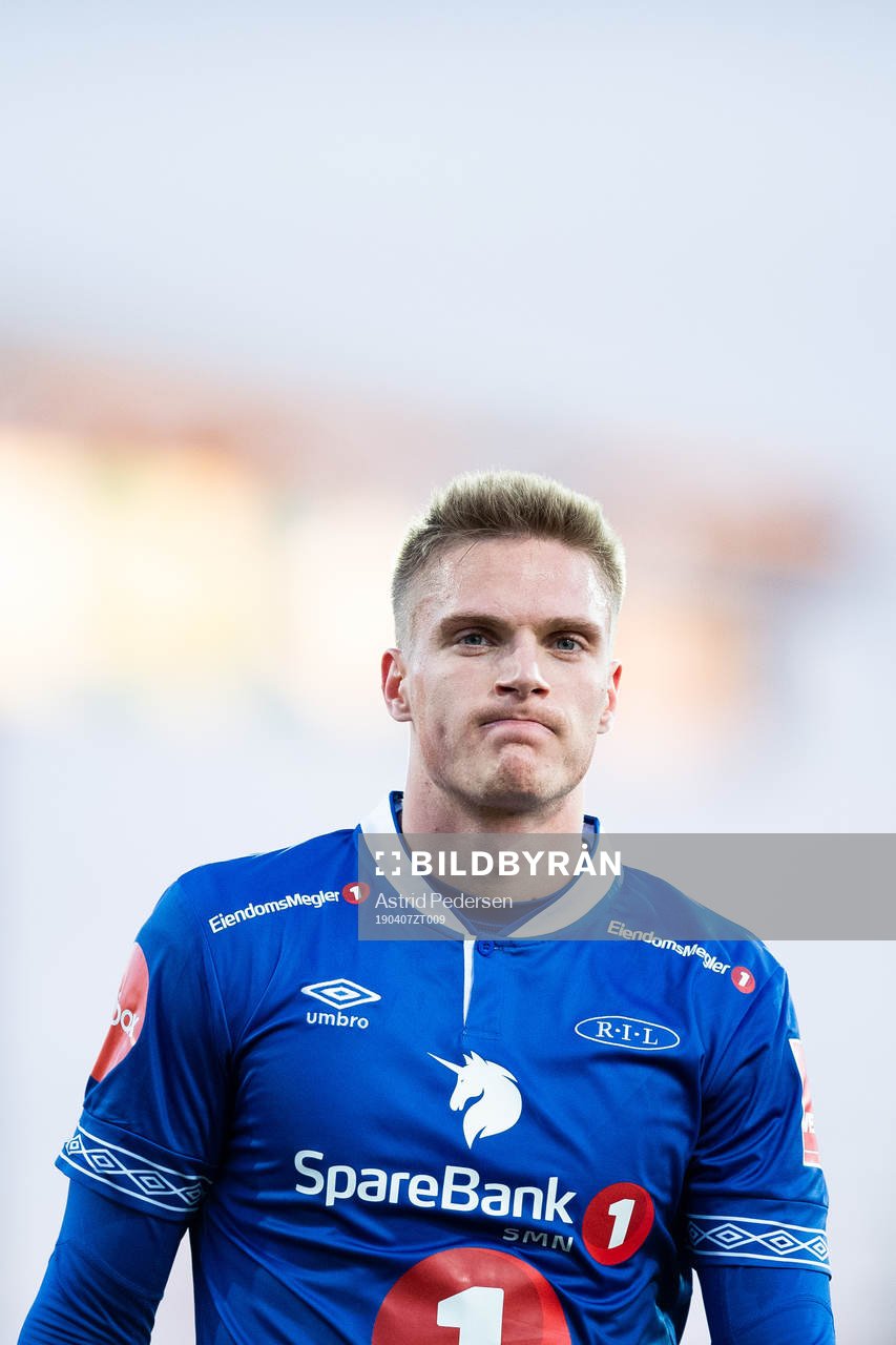 Ivar Furu of Ranheim looks dejected