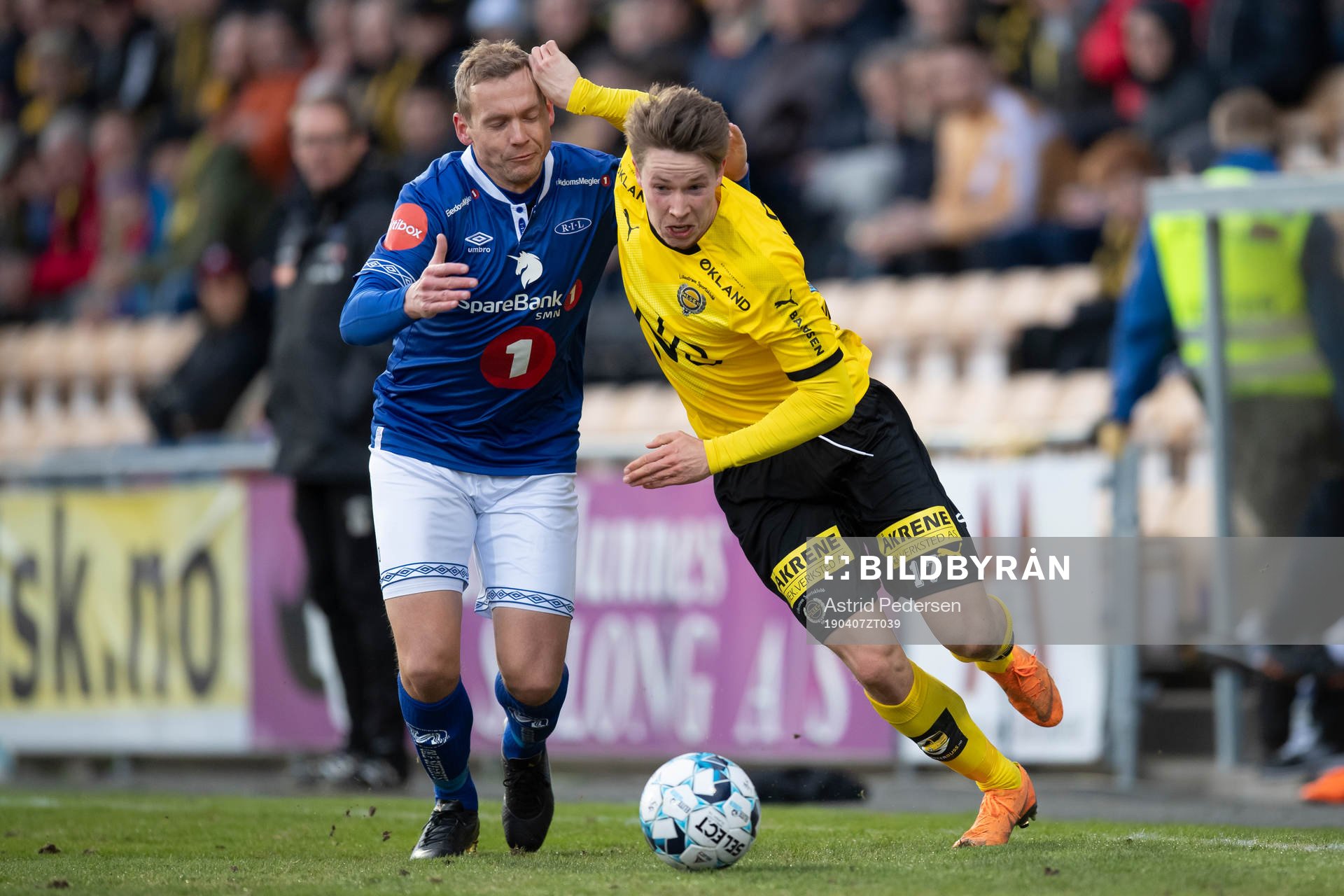 Øyvind Storflor of Ranheim and Kristoffer Ødemarksbakken