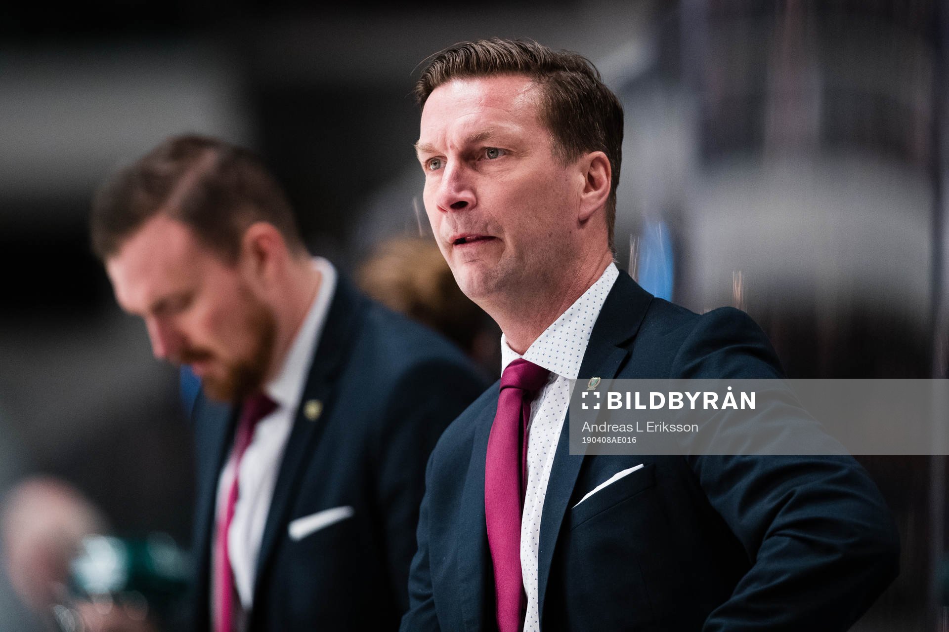 Färjestads tränare Johan Pennerborn