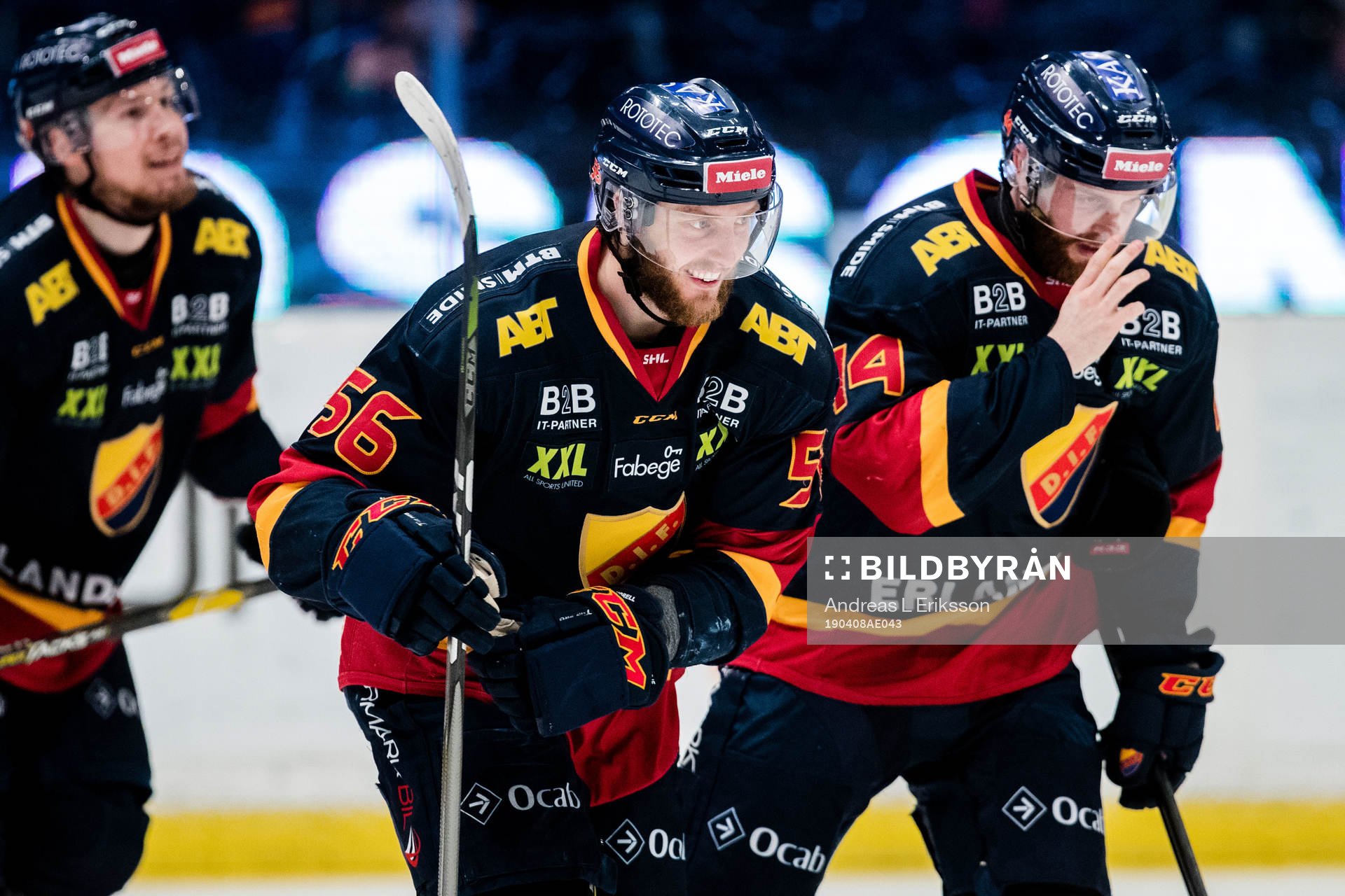 Djurgårdens Robin Norell jublar