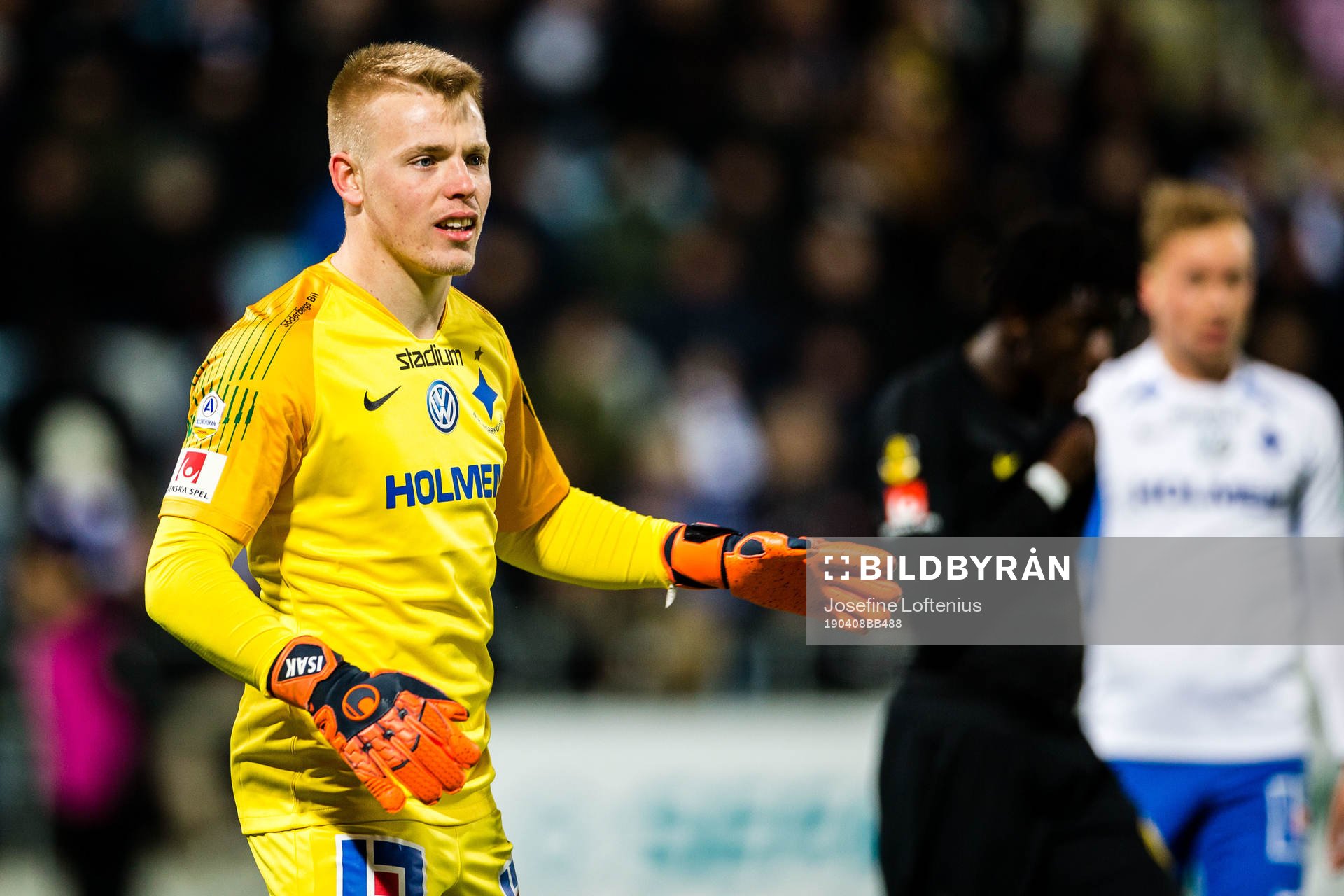 IFK Norrköpings målvakt Isak Pettersson