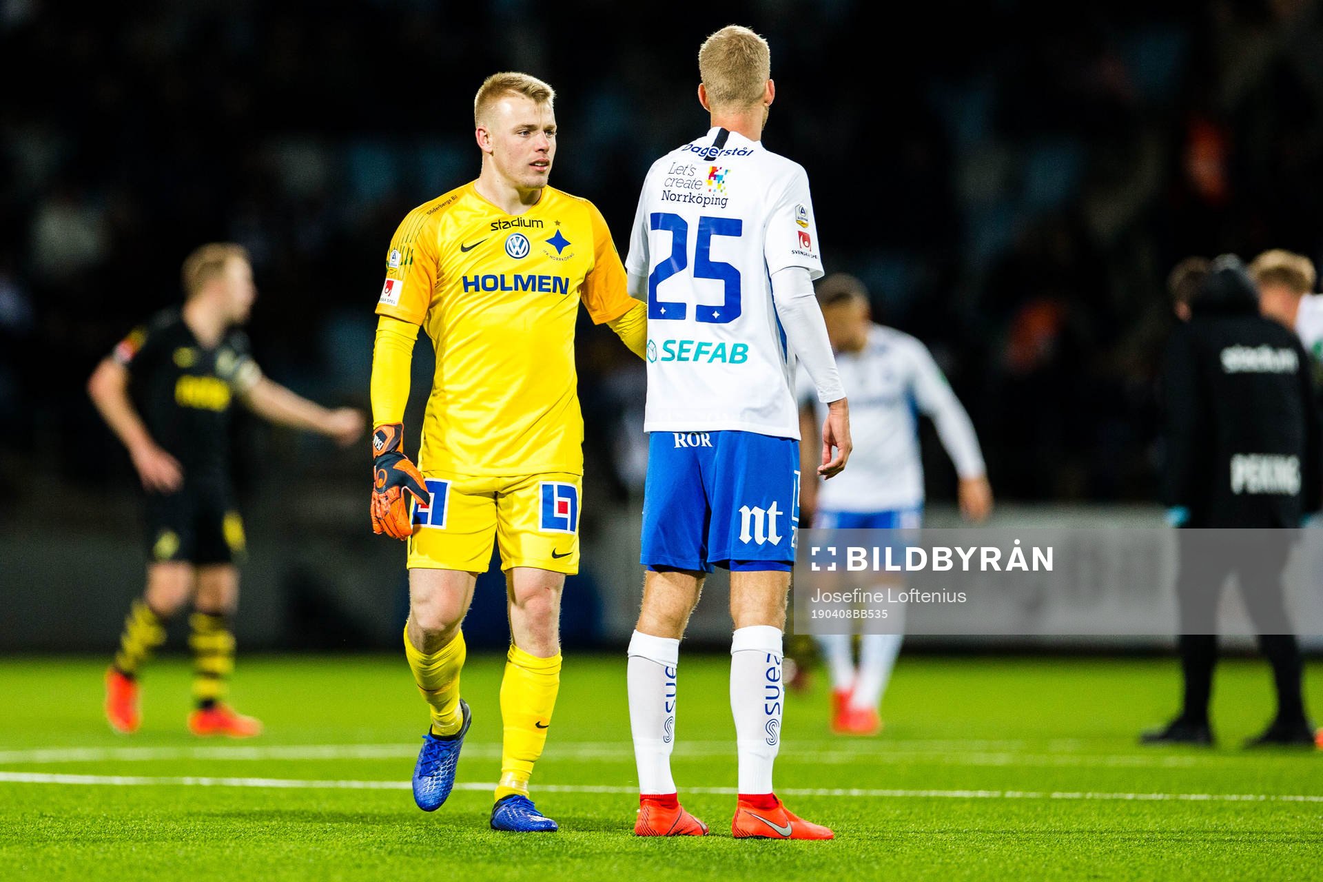 IFK Norrköpings målvakt Isak Pettersson