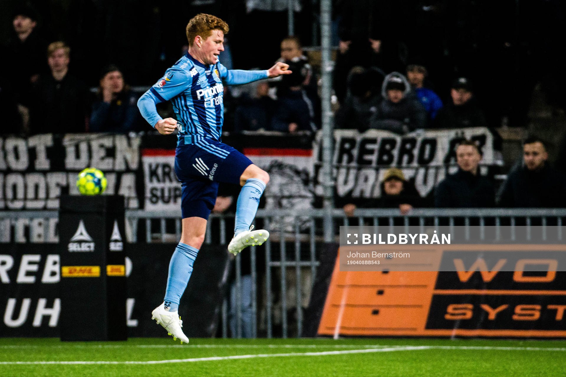 Djurgårdens Aslak Witry jublar