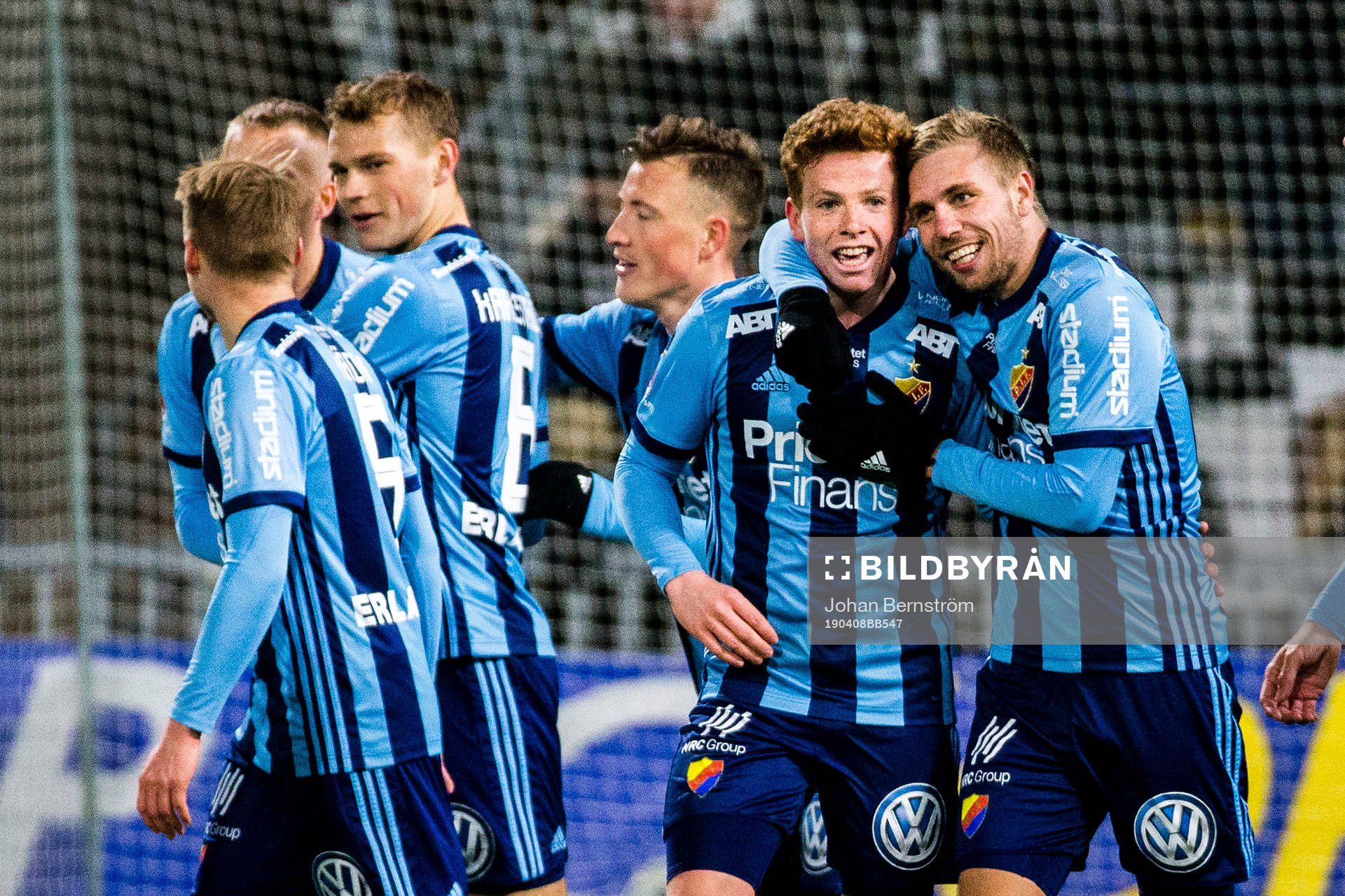 Djurgårdens Aslak Witry jublar