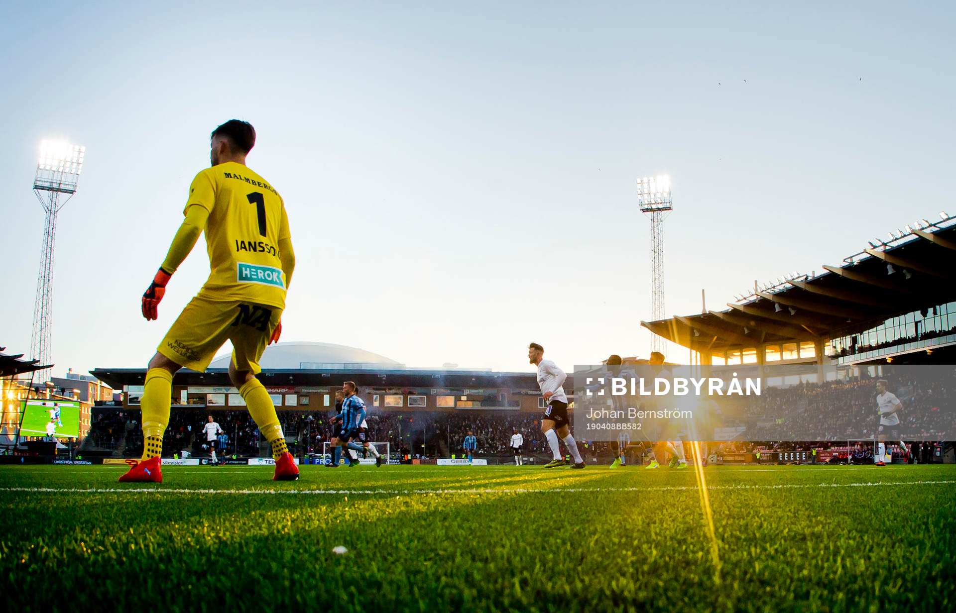 Örebros målvakt Oscar Jansson