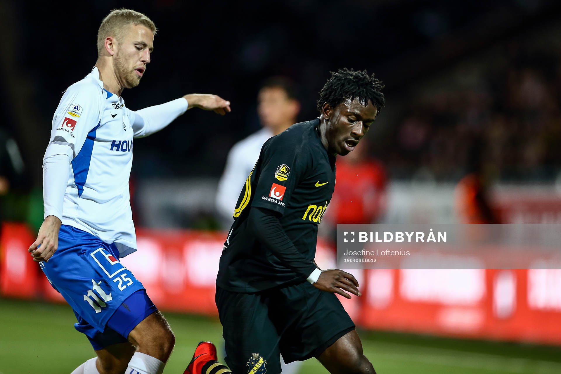 s Jack Lahne och IFK Norrköpings Filip Dagerstål