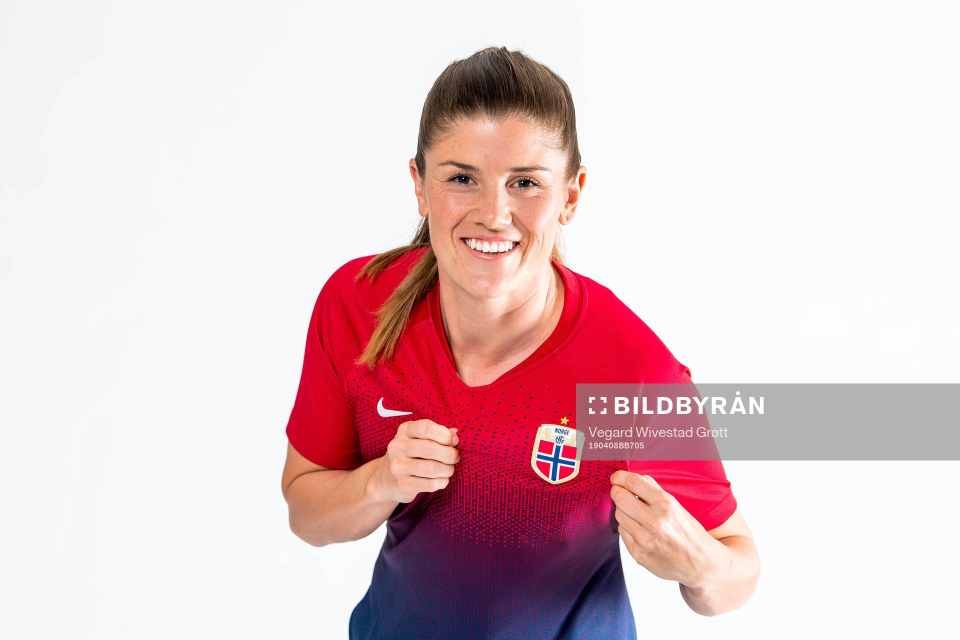 Maren Mjelde of Norway poses for a portrait