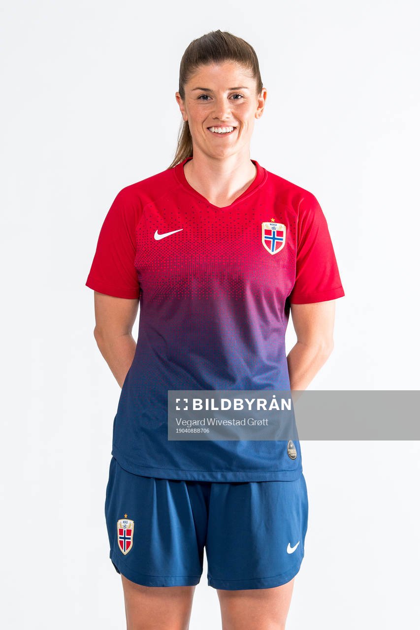 Maren Mjelde of Norway poses for a portrait