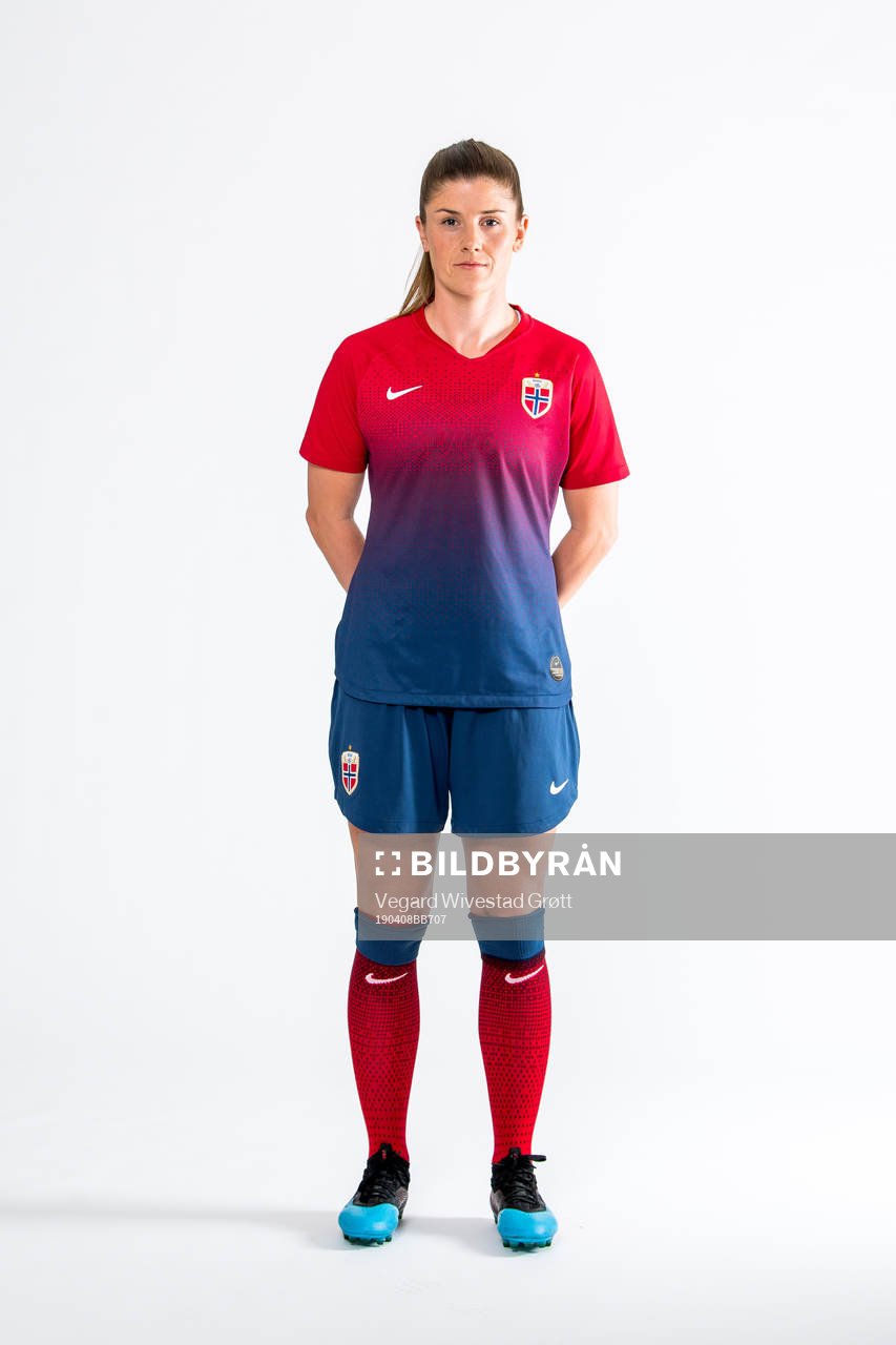Maren Mjelde of Norway poses for a portrait