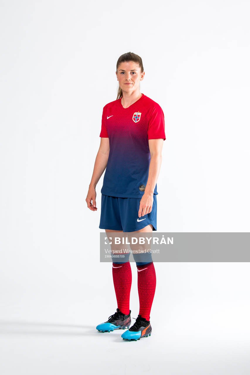 Maren Mjelde of Norway poses for a portrait