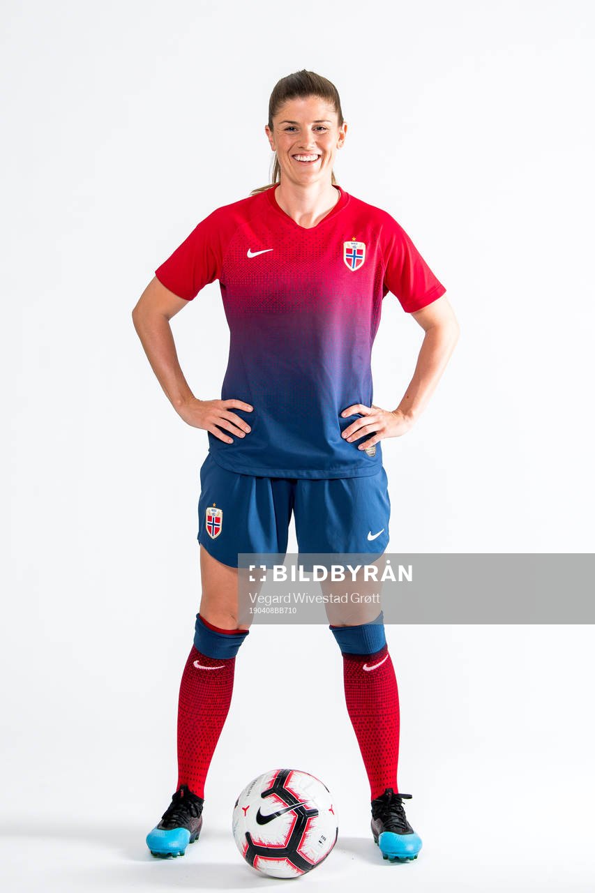 Maren Mjelde of Norway poses for a portrait