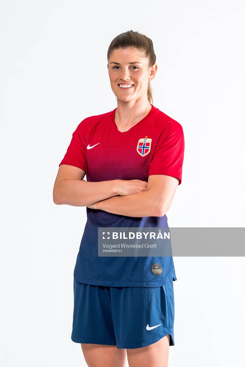 Maren Mjelde of Norway poses for a portrait