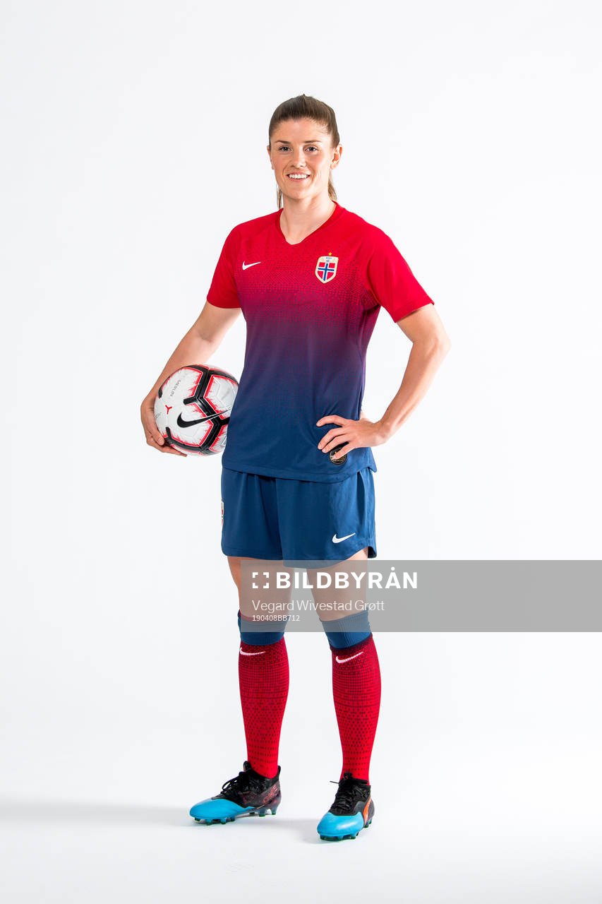 Maren Mjelde of Norway poses for a portrait