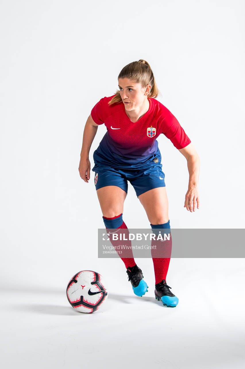 Maren Mjelde of Norway poses for a portrait