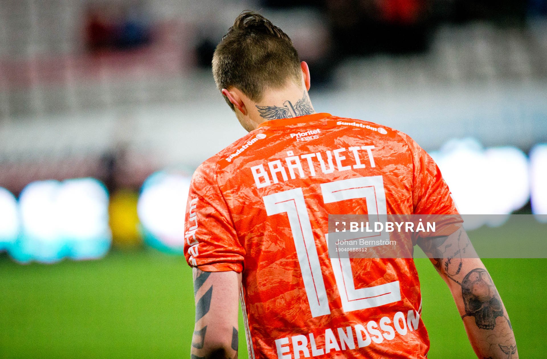 Djurgårdens målvakt Per Kristian Bråtveit