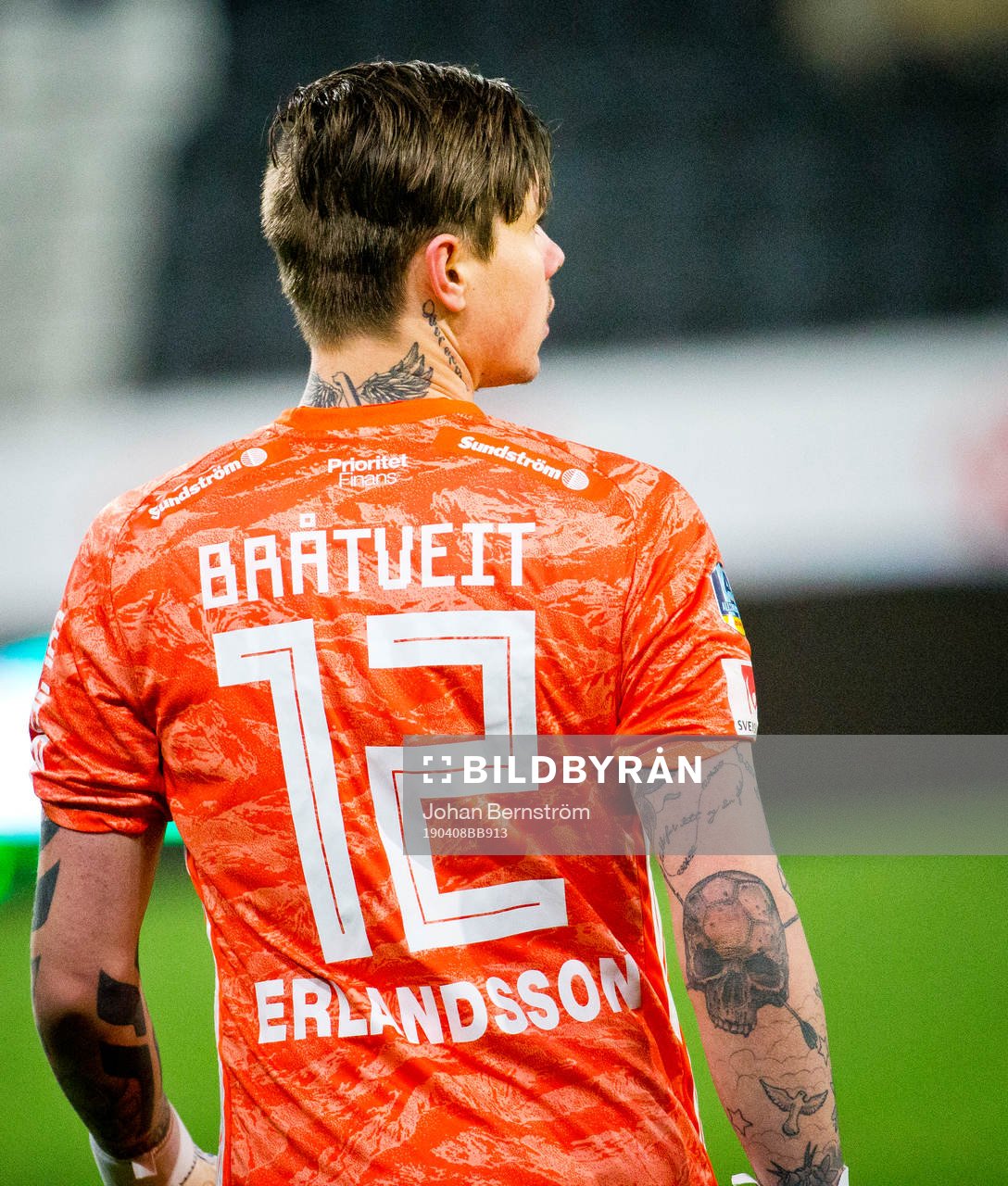 Djurgårdens målvakt Per Kristian Bråtveit
