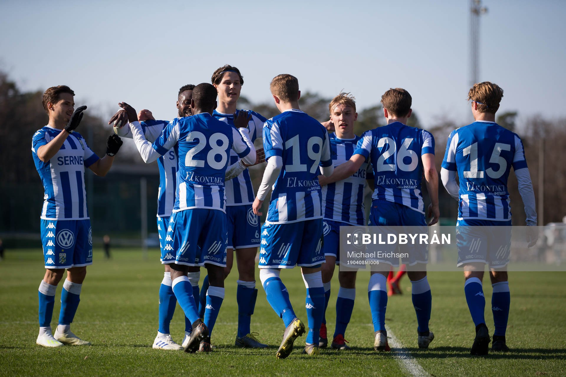 IFK Göteborgs Alhassan Yusuf Abdullahi jublar med