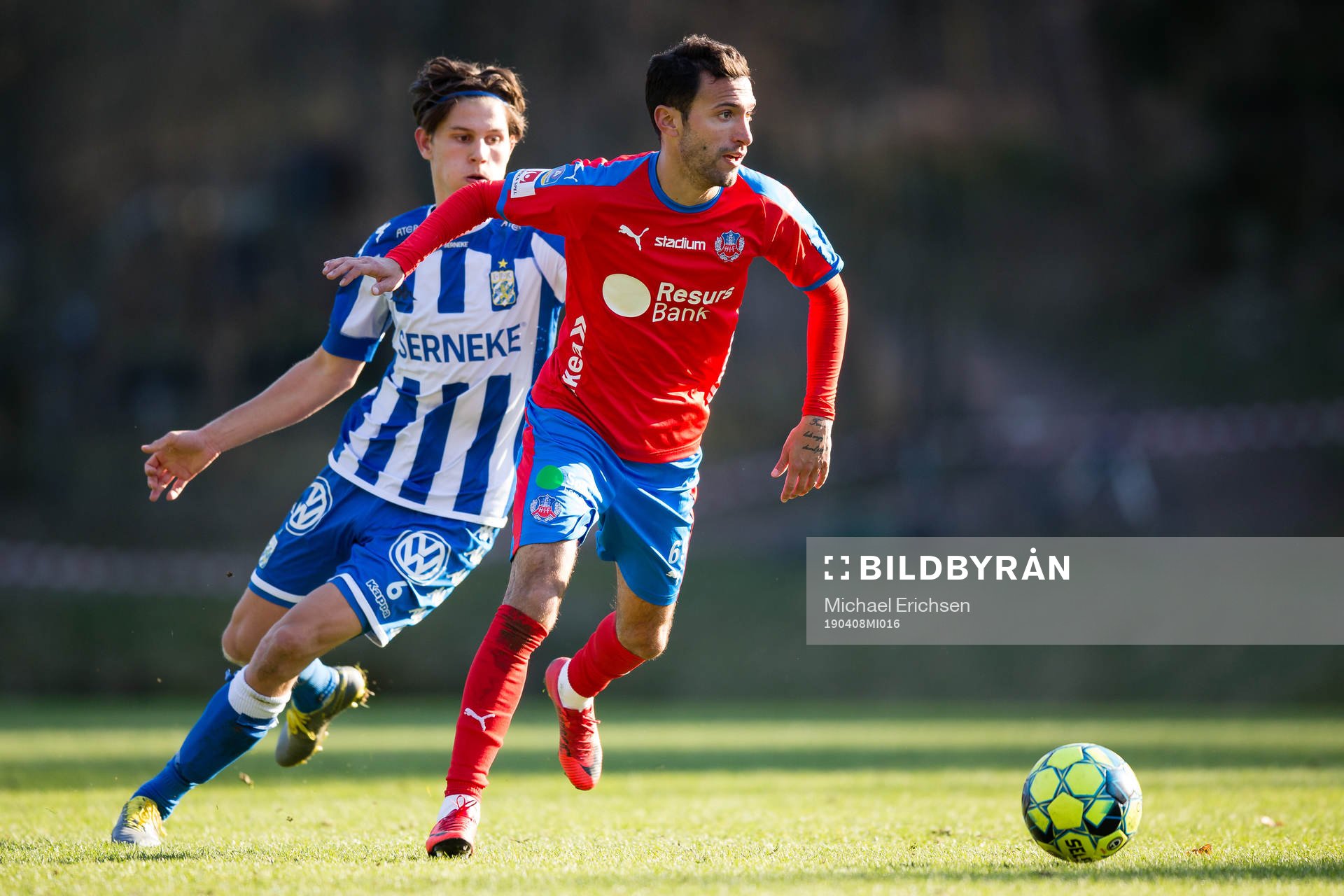 Helsingborgs David Boysen och IFK Göteborgs Johannes