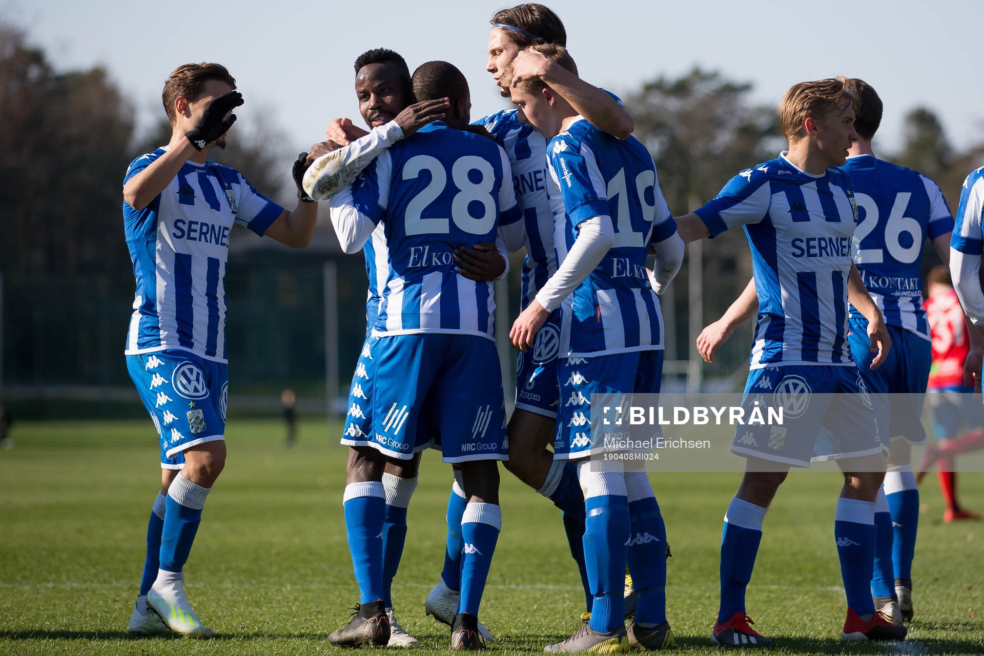 IFK Göteborgs Alhassan Yusuf Abdullahi jublar med