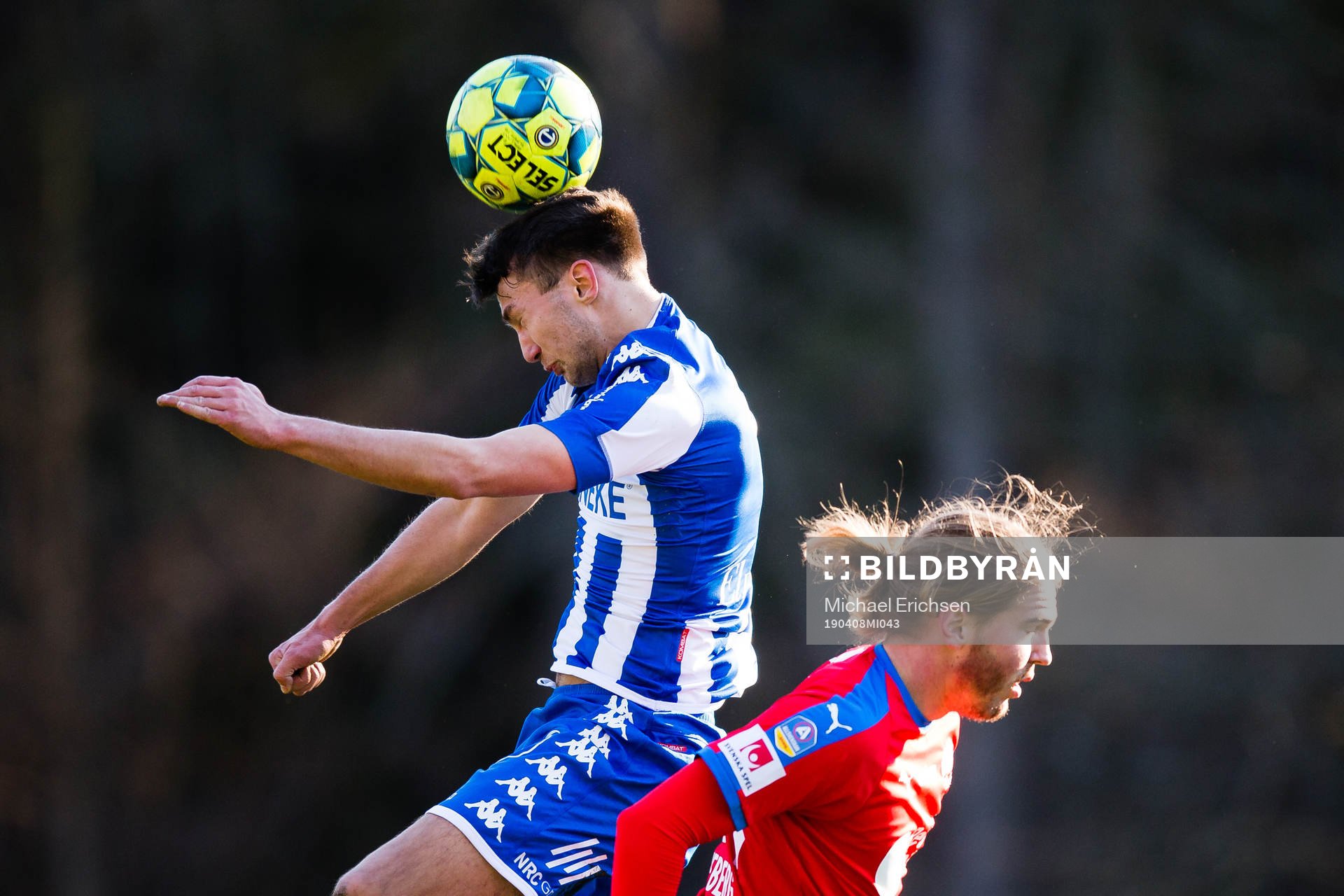 IFK Göteborgs Måns Saebbö och Helsingborgs Charlie