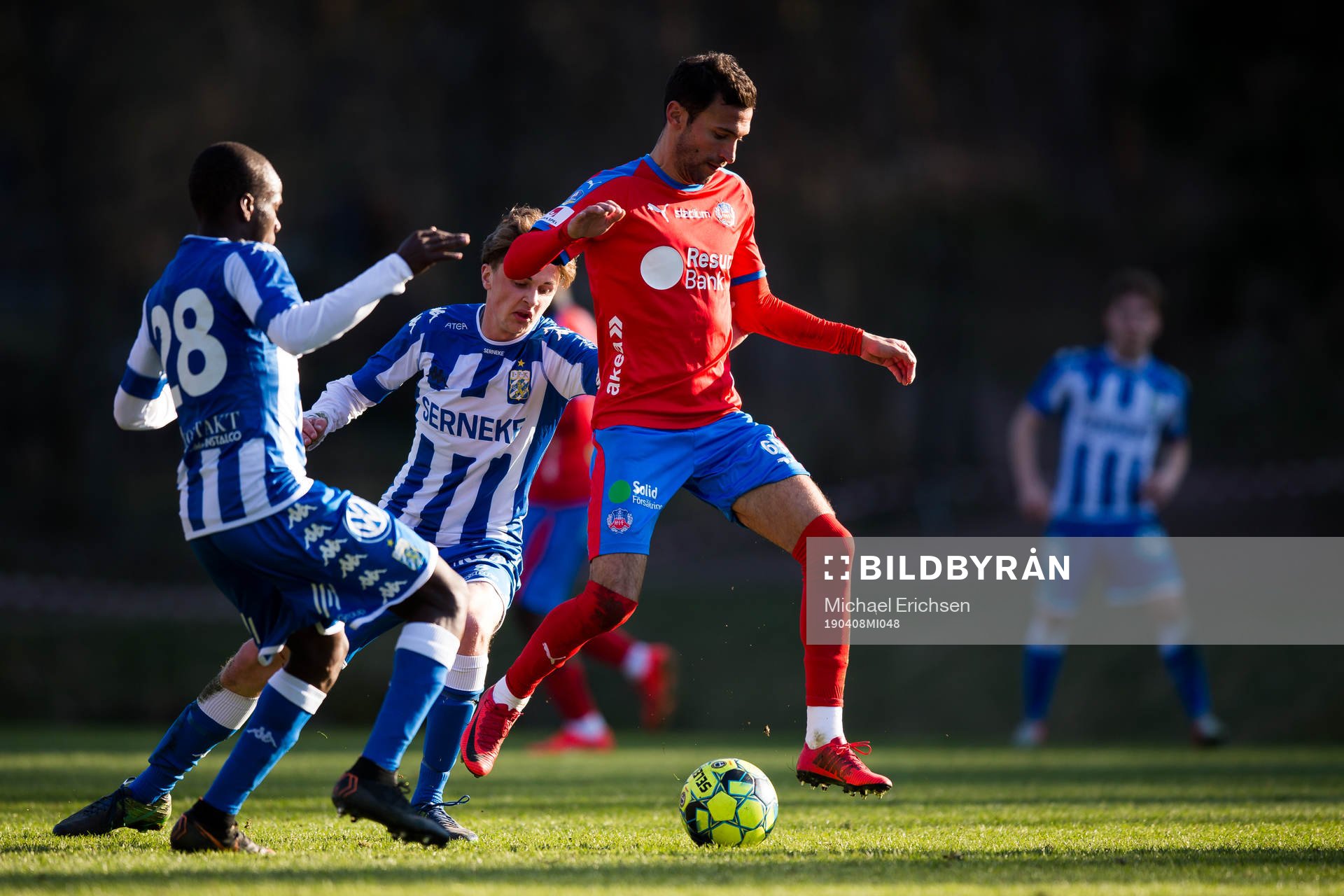 IFK Göteborgs Alhassan Yusuf Abdullahi och Johannes